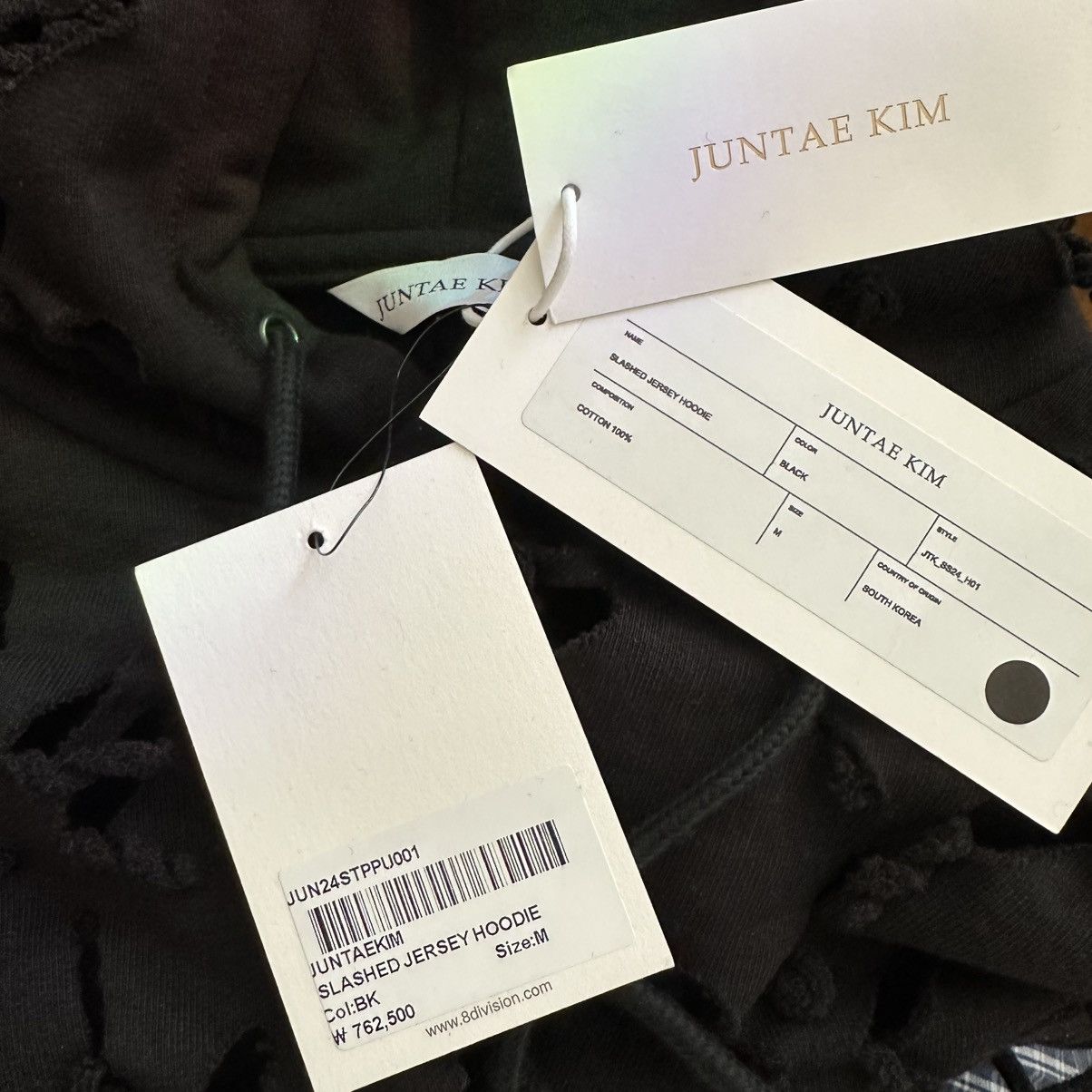 Juntae Kim Slashed hoodie Size US M / EU 48-50 / 2 - 9 Thumbnail