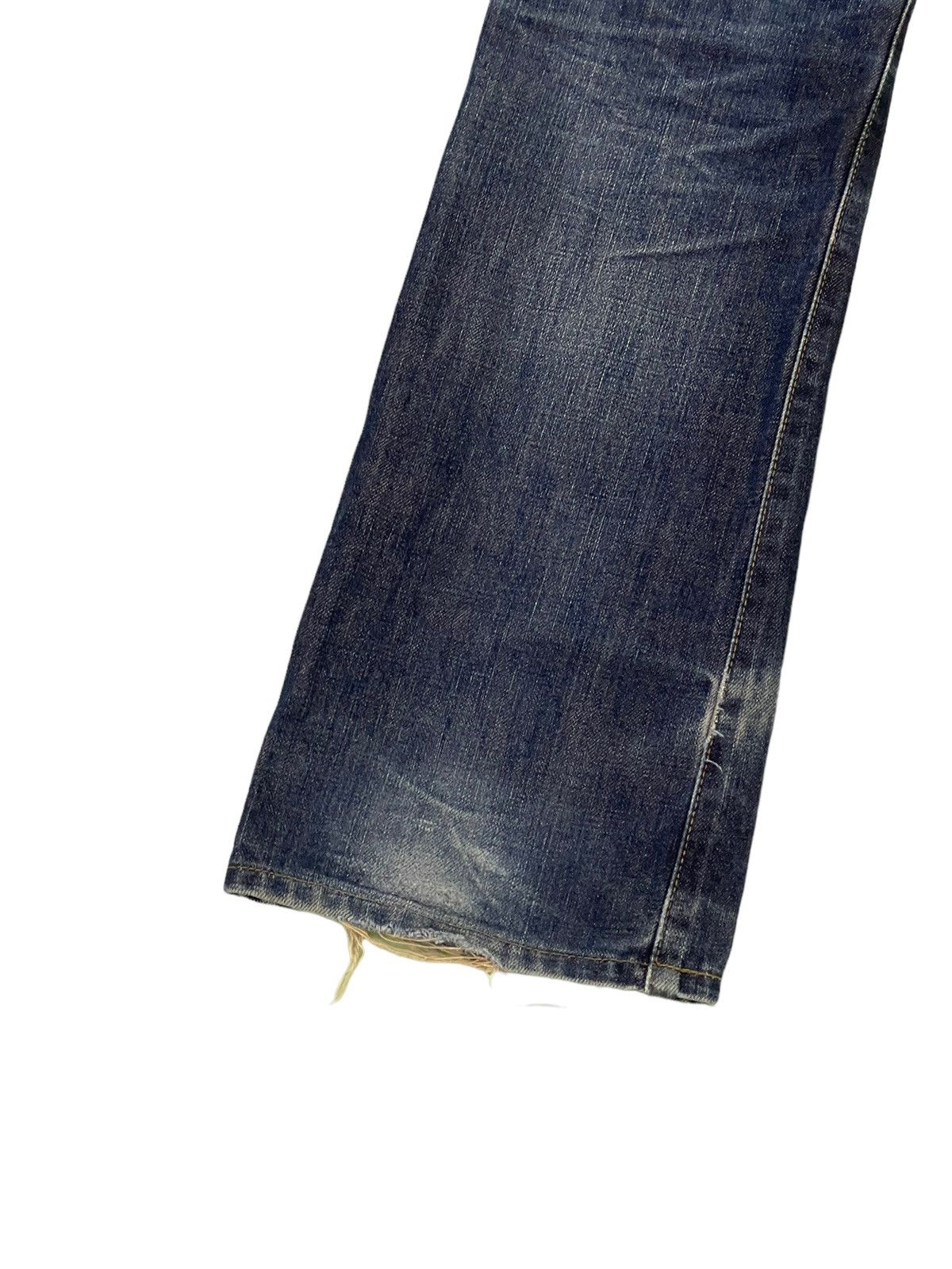 Flare Jeans Edwin Faded Distress Boot Cut 6🟦5