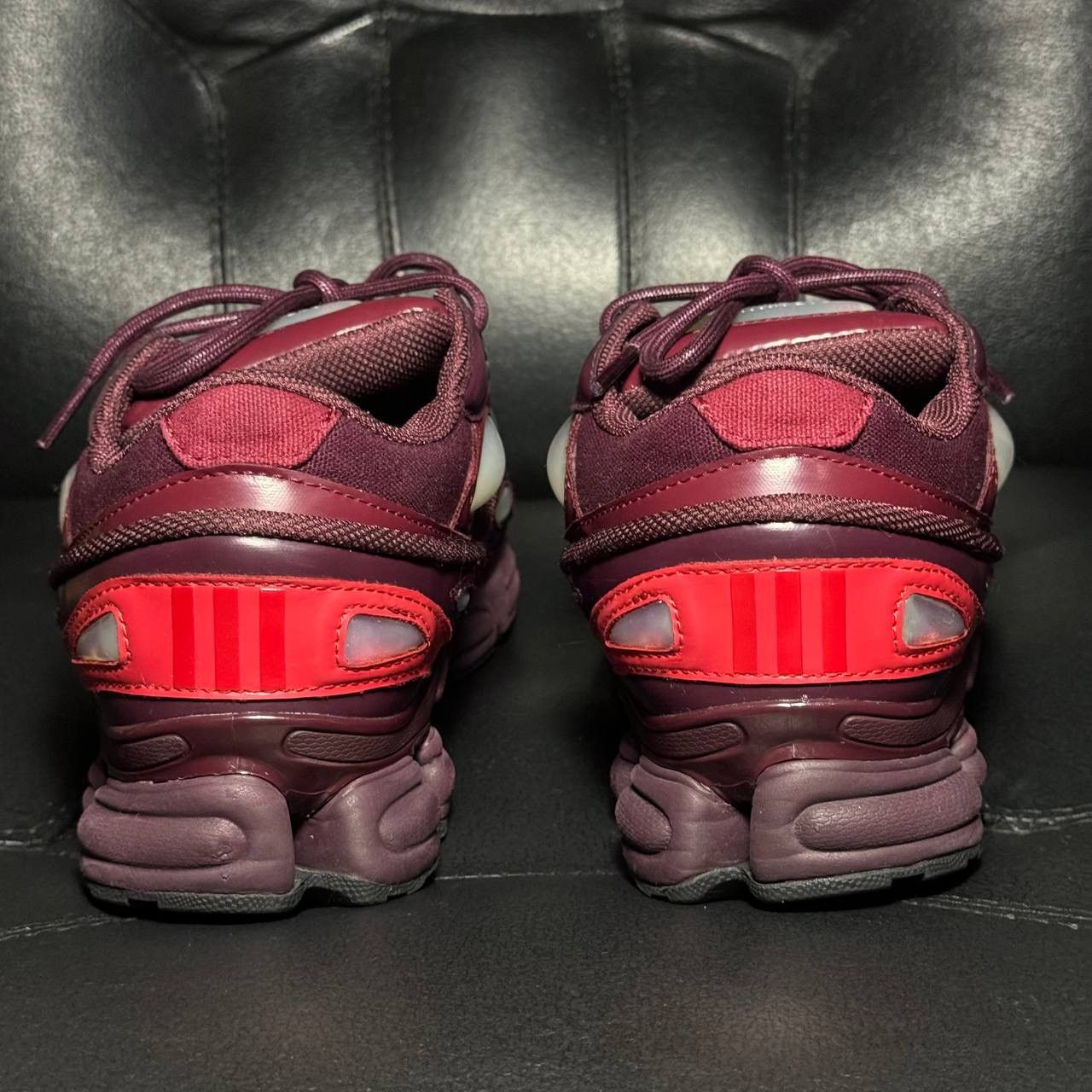 Adidas × Raf Simons Adidas Raf Simons Ozweego burgundy Size US 8 / EU 41 - 2 Thumbnail