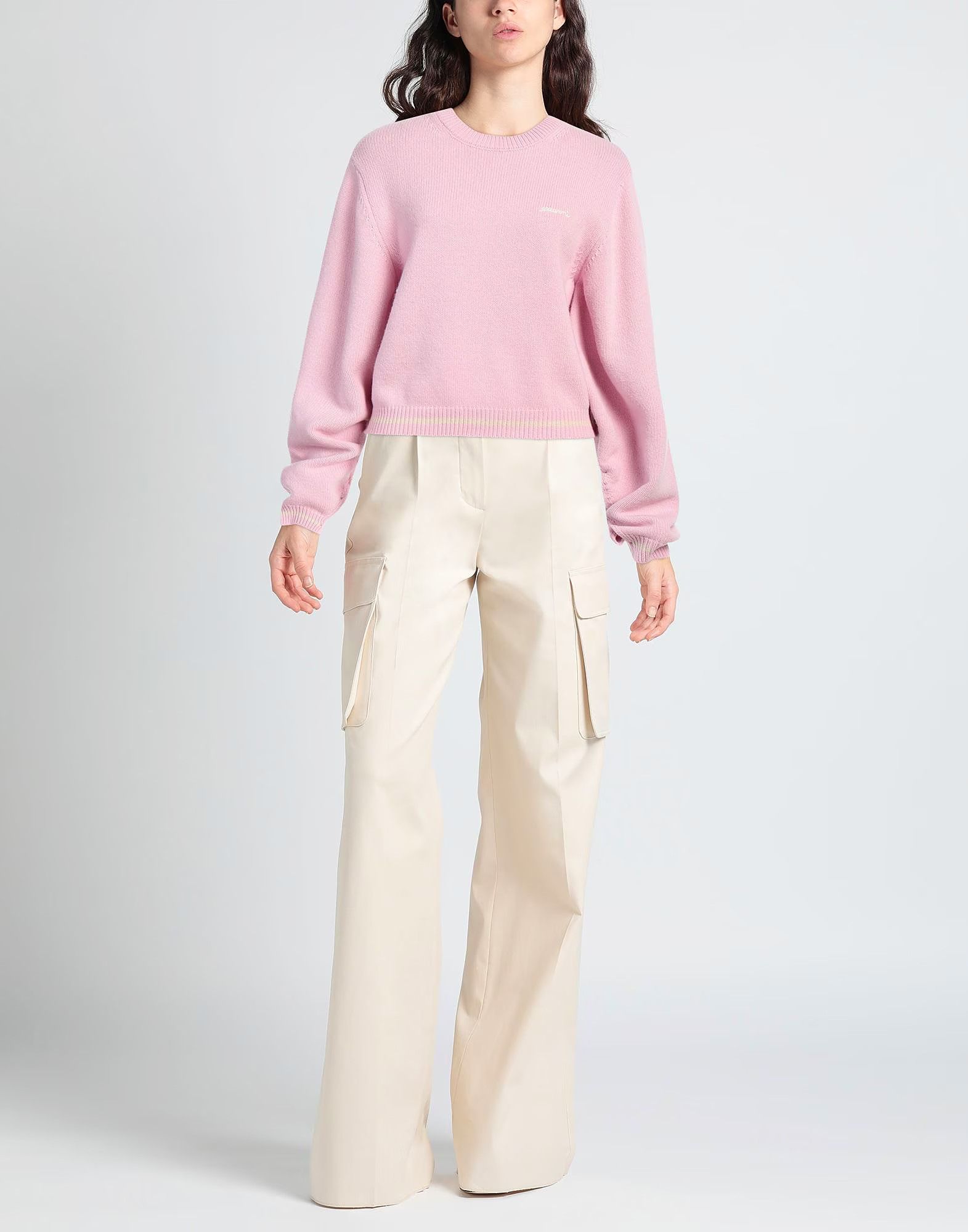 o1srvl11e0624 Crewneck in Pink