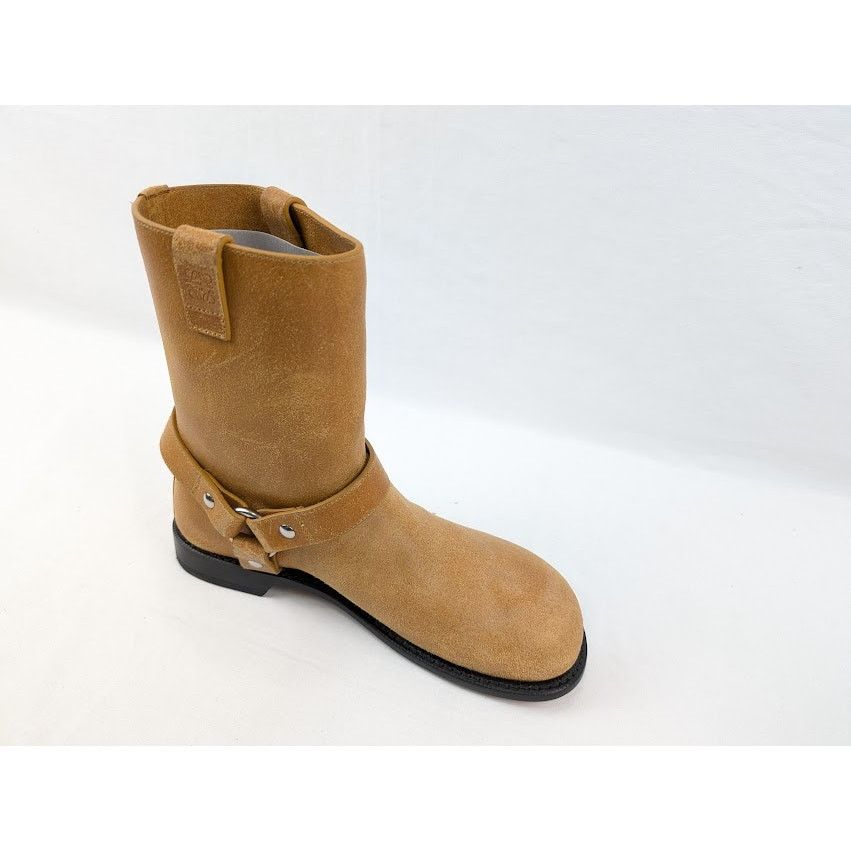 Loewe o1rshd1 Campo Biker Boots in Brown Size US 8 / EU 41 - 12 Thumbnail