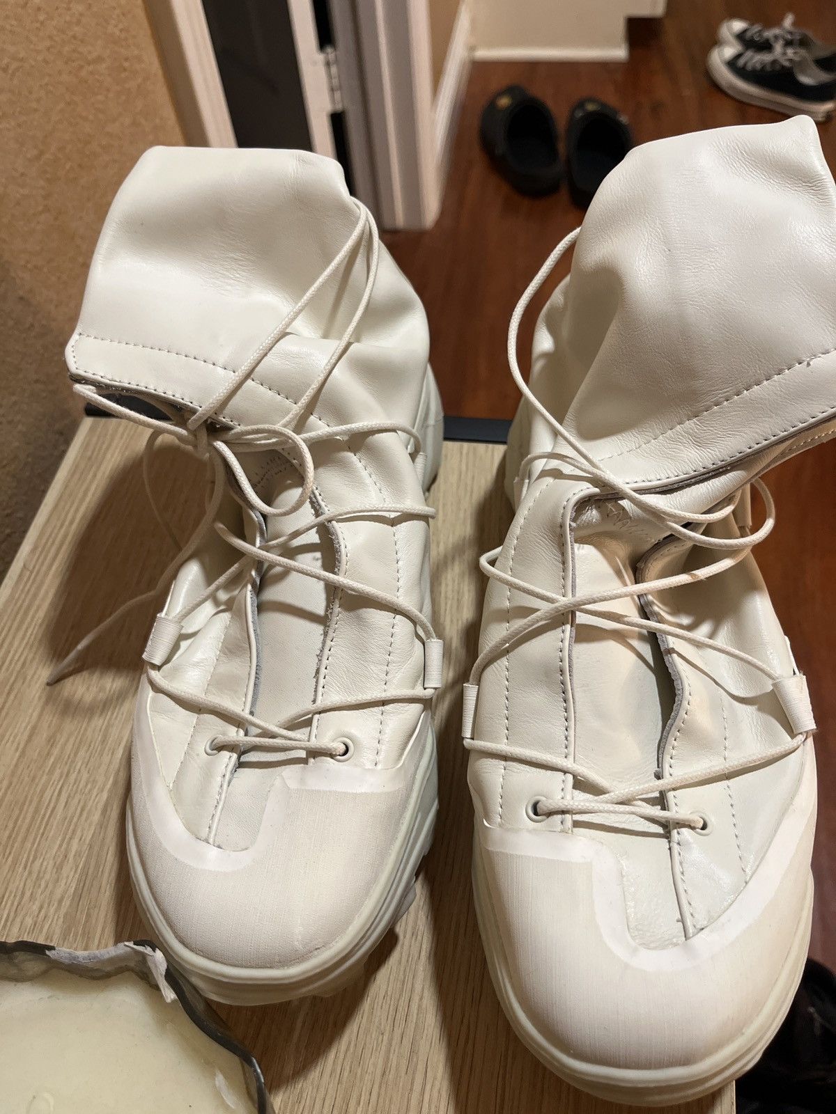 Adidas × OAMC Type 0-3 Leather Sneakers Size US 8 / EU 41 - 13 Thumbnail