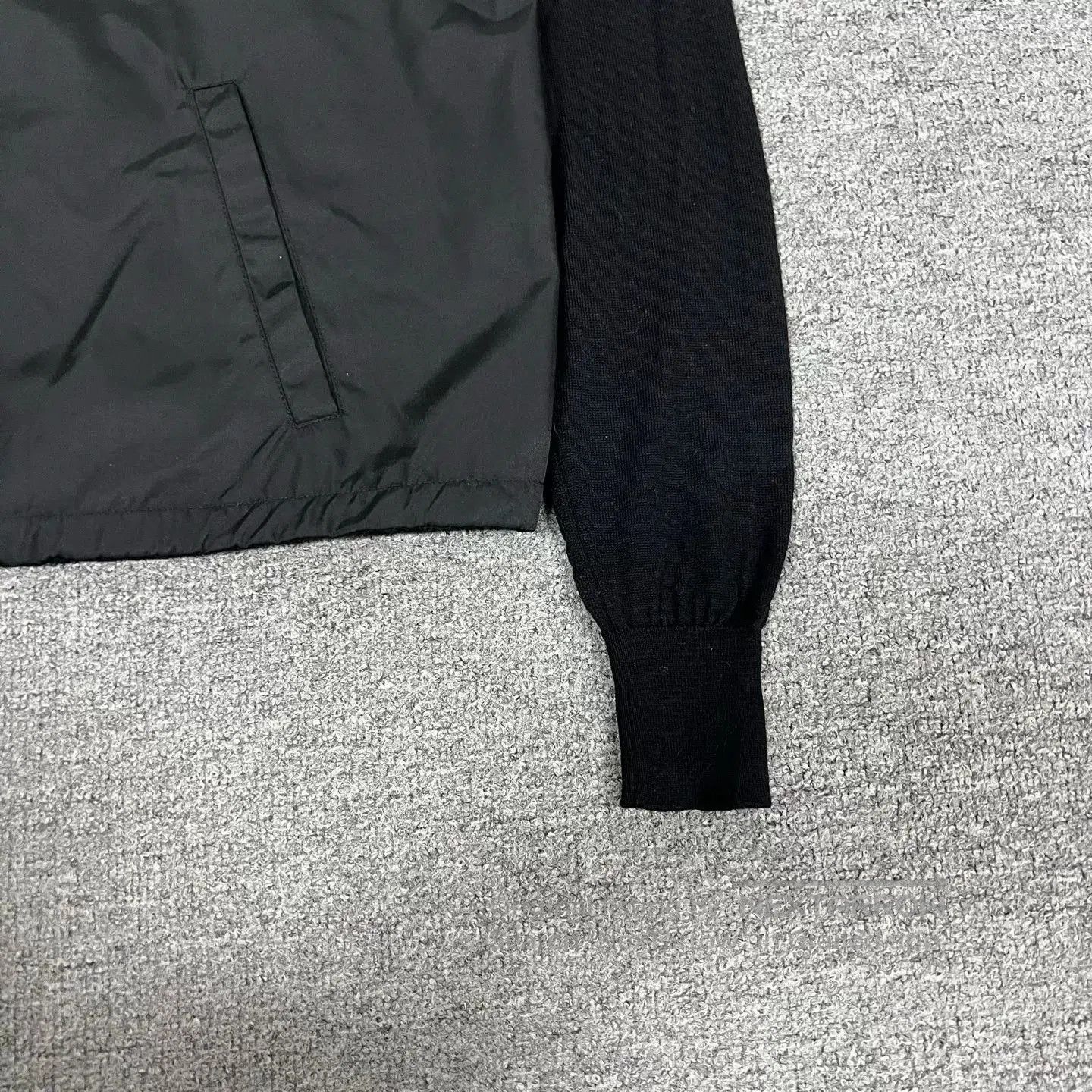 Prada PRADA Metal Triangle Knit Nylon Jacket. Size US M / EU 48-50 / 2 - 3 Thumbnail