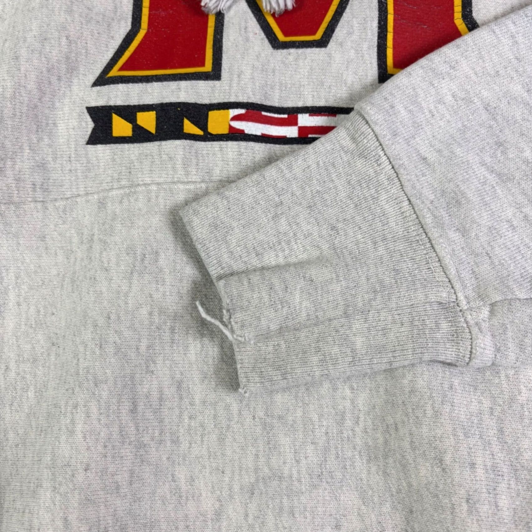 Champion Champion Reverse Weave Maryland Terrapins Hoodie Gray Mens Small Sweatshirt Size US S / EU 44-46 / 1 - 6 Thumbnail