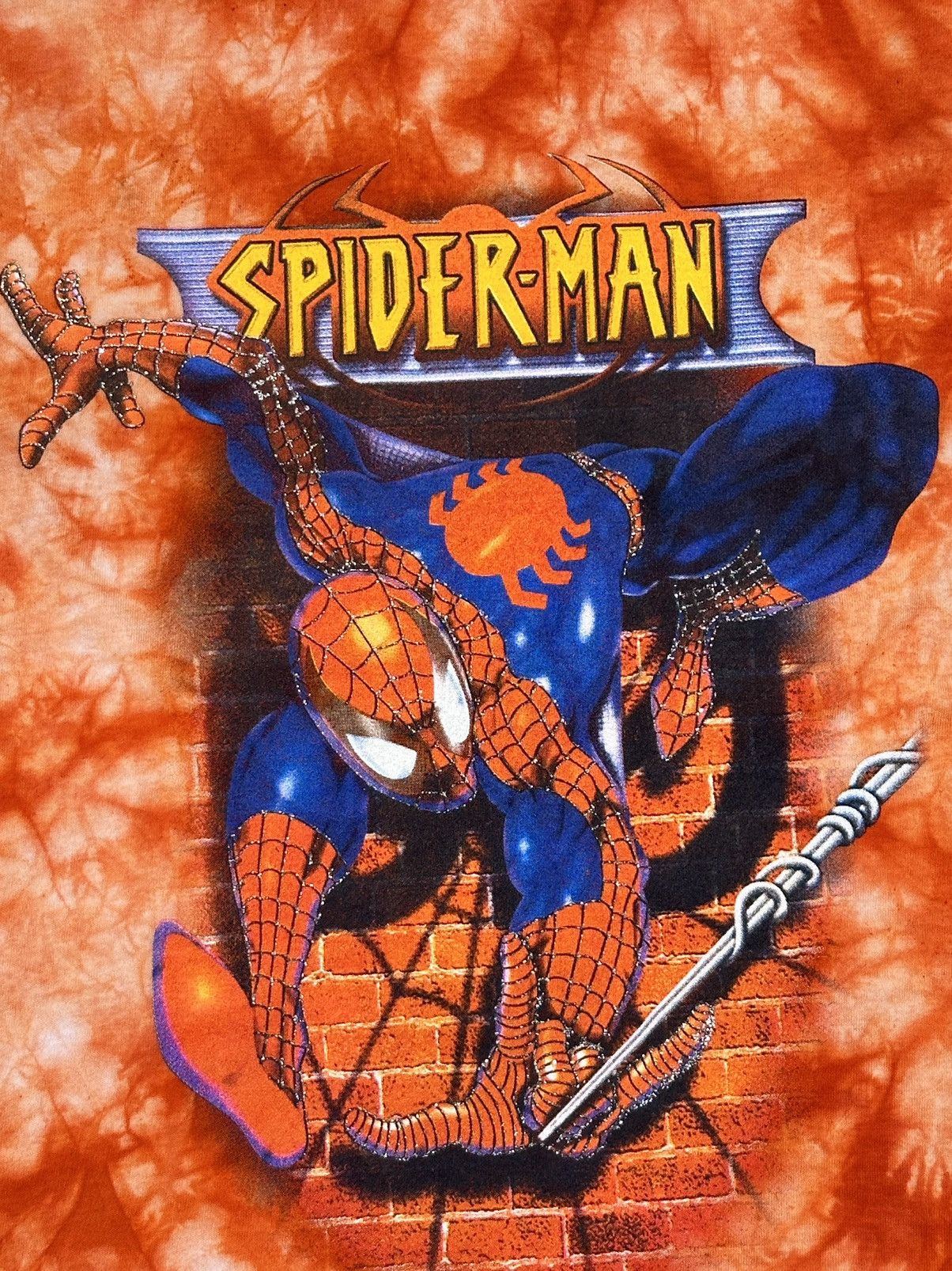 Vintage SPIDERMAN TIE DYE Size US XL / EU 56 / 4 - 3 Thumbnail