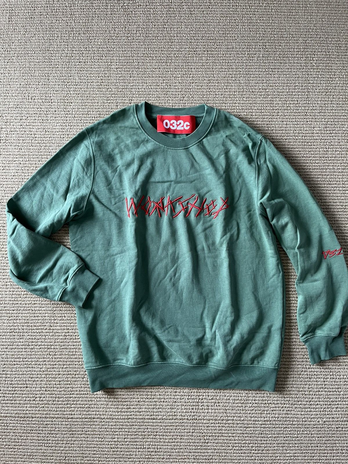 032c 032c Workshop Olive Green Sweatshirt Size US M / EU 48-50 / 2 - 1 Thumbnail