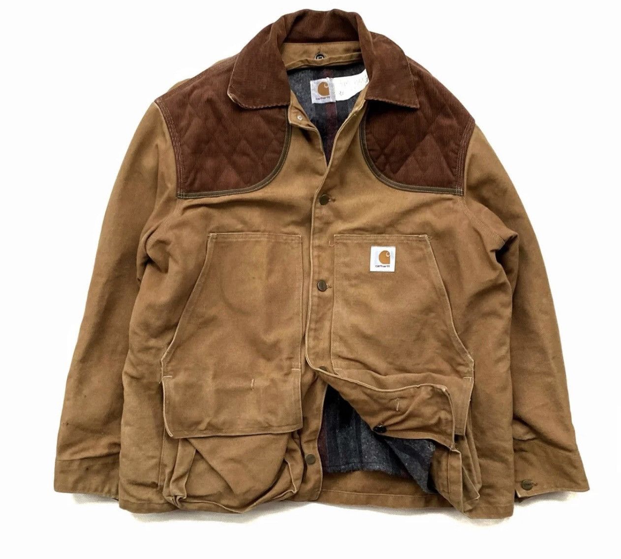 Carhartt 80s Carhartt Hunting Nice Jacket Size US L / EU 52-54 / 3 - 1 Thumbnail