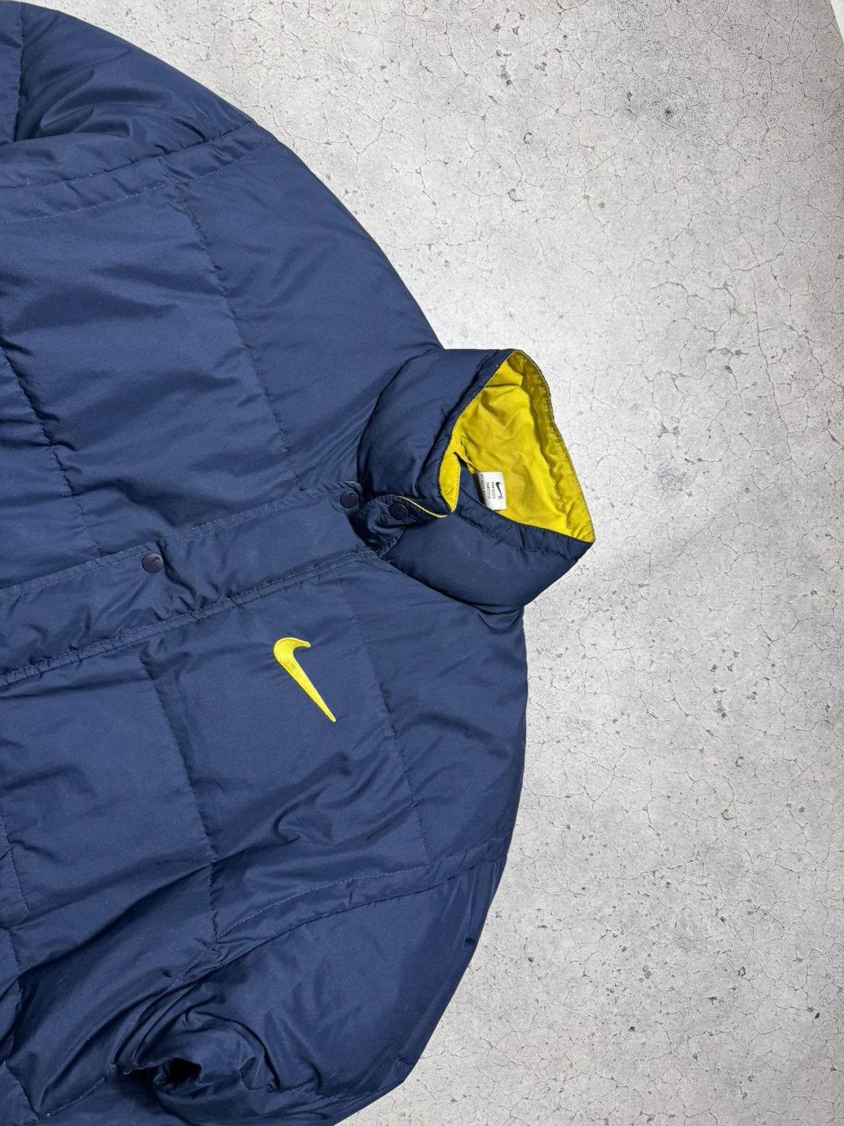 Nike Nike Vintage 90’s Big Logo Swoosh Down Puffer Jacket Size US L / EU 52-54 / 3 - 4 Thumbnail