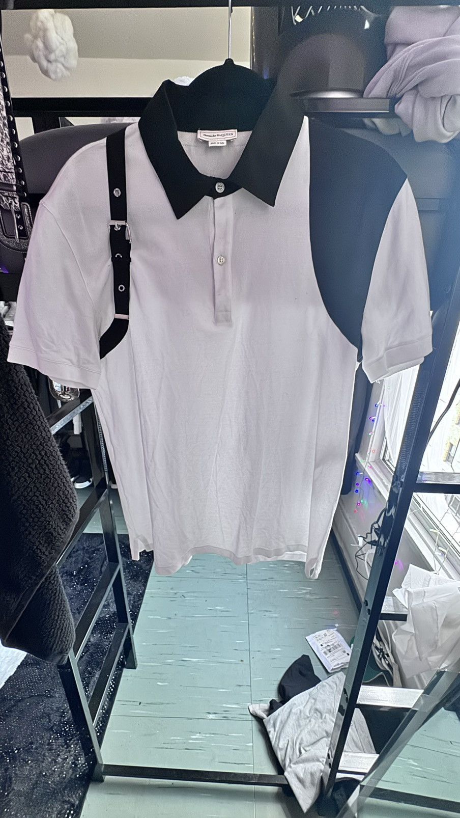 Alexander McQueen Brand new Alexander McQueen “Harness Polo” Size US L / EU 52-54 / 3 - 1 Thumbnail