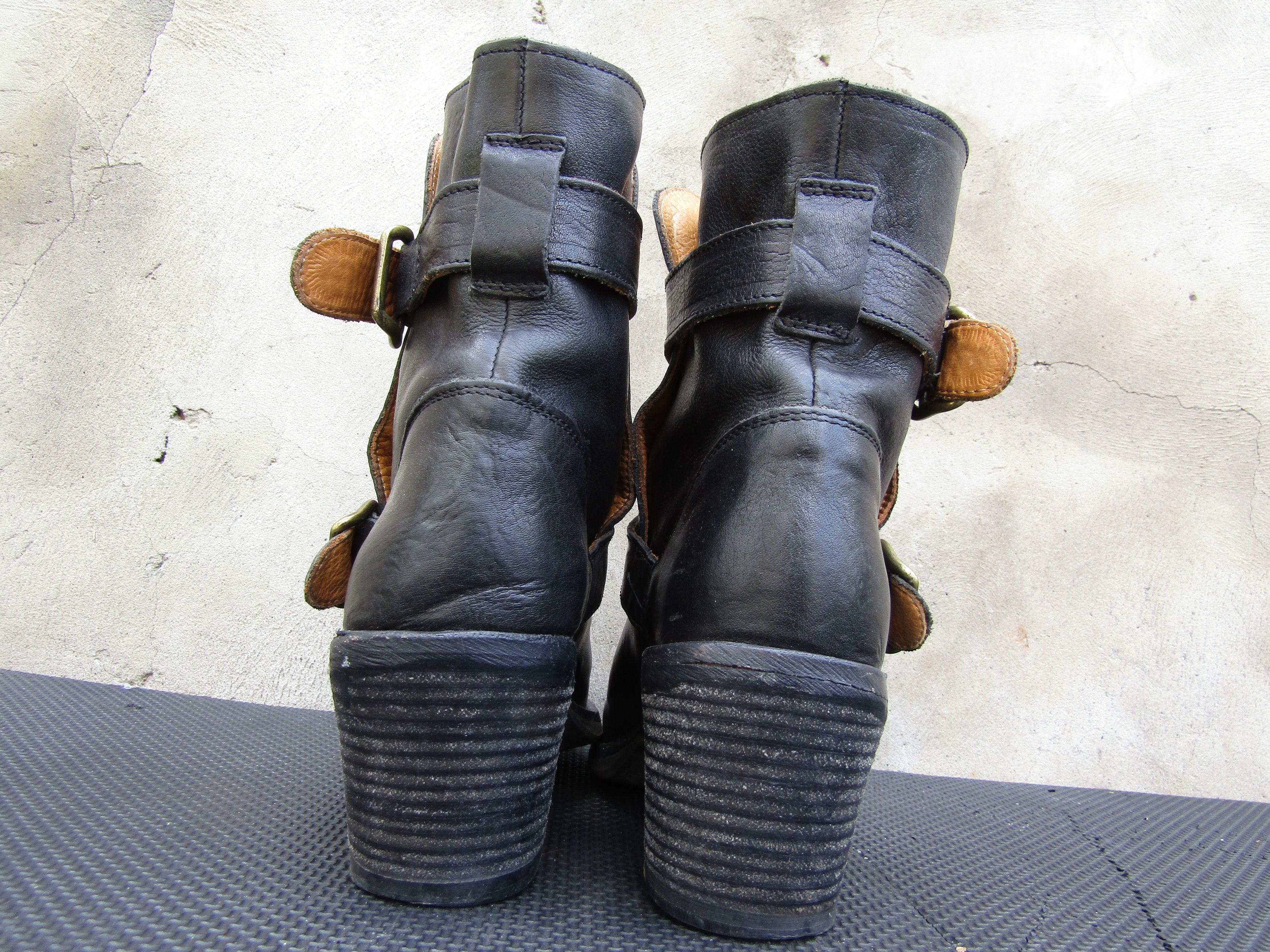 Fiorentini + Baker Fiorentini + Baker Eternity Ankle Stacked Chunky Heels Size US 7 / IT 37 - 5 Thumbnail