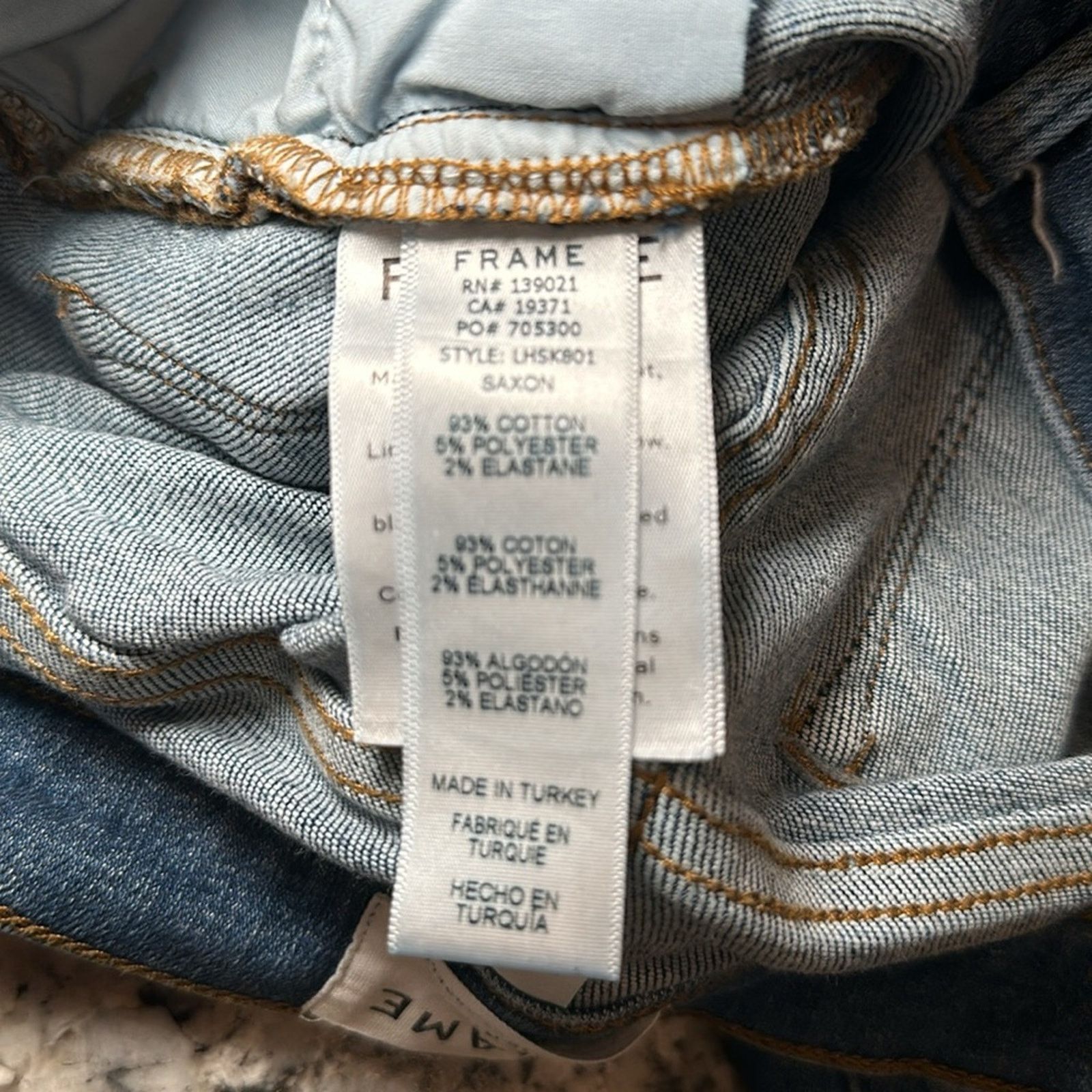 Other Frame Denim Le High Skinny Jeans - 28 Size 28" / US 6 / IT 42 - 9 Thumbnail