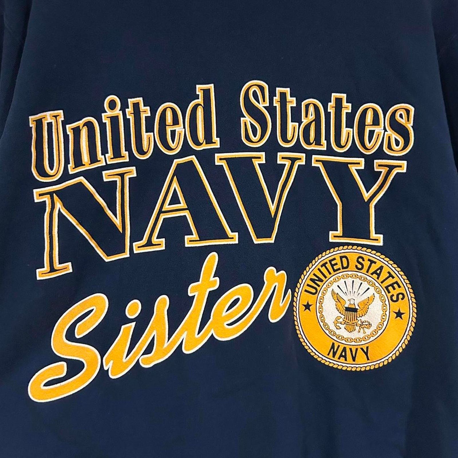 Other Vintage United States Navy Sister Crewneck Sweater Size S / US 4 / IT 40 - 2 Thumbnail