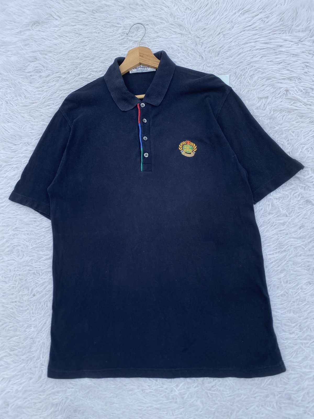 Rare Vintage Burberry Polo Tee