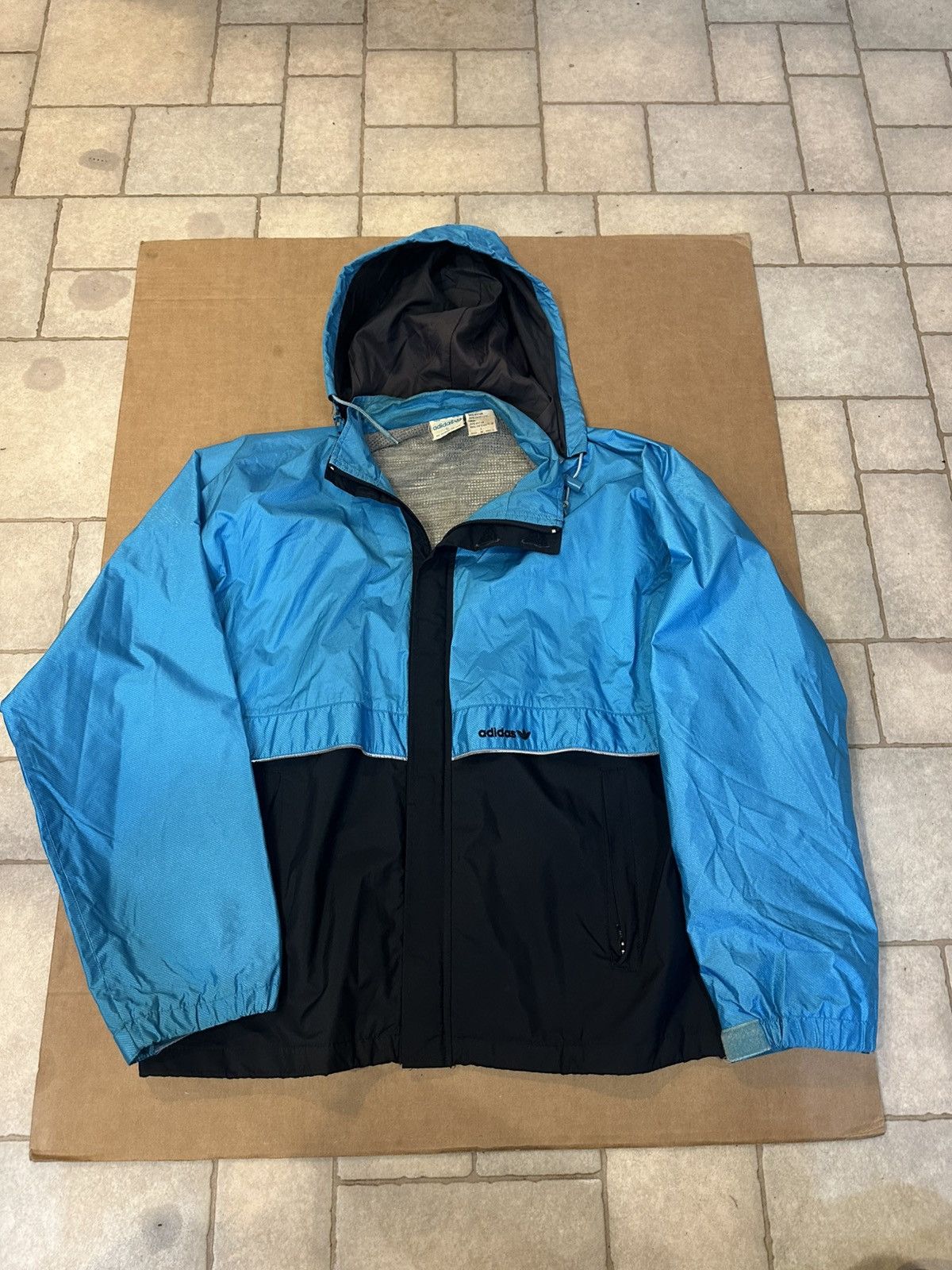 Adidas × Vintage Vintage Adidas windbreaker Size US L / EU 52-54 / 3 - 1 Thumbnail