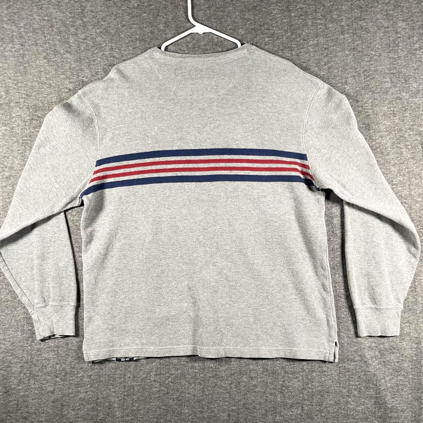 American Eagle Outfitters American Eagle Outfitters Sweater Mens Large Gray Crewneck Striped Made USA Size US L / EU 52-54 / 3 - 3 Thumbnail