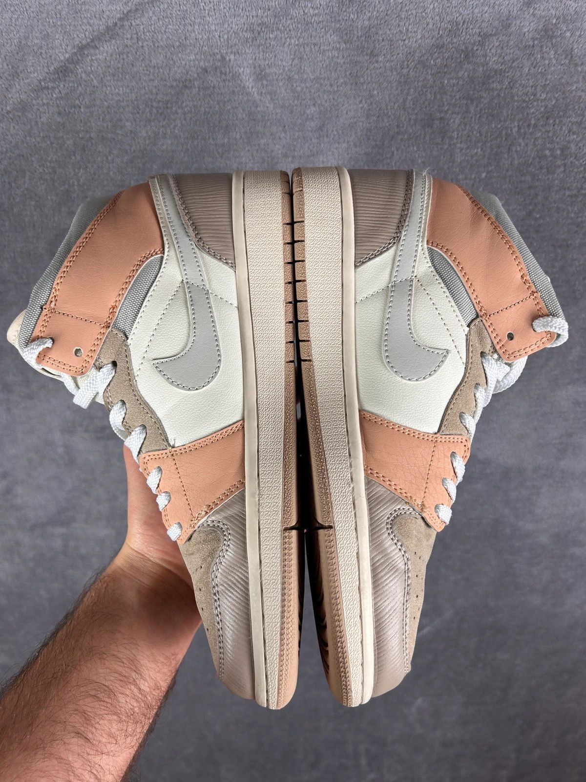 Jordan Brand Nike Air Jordan 1 Mid Mediolan swoosh jumpman Size US 8 / IT 38 - 8 Thumbnail