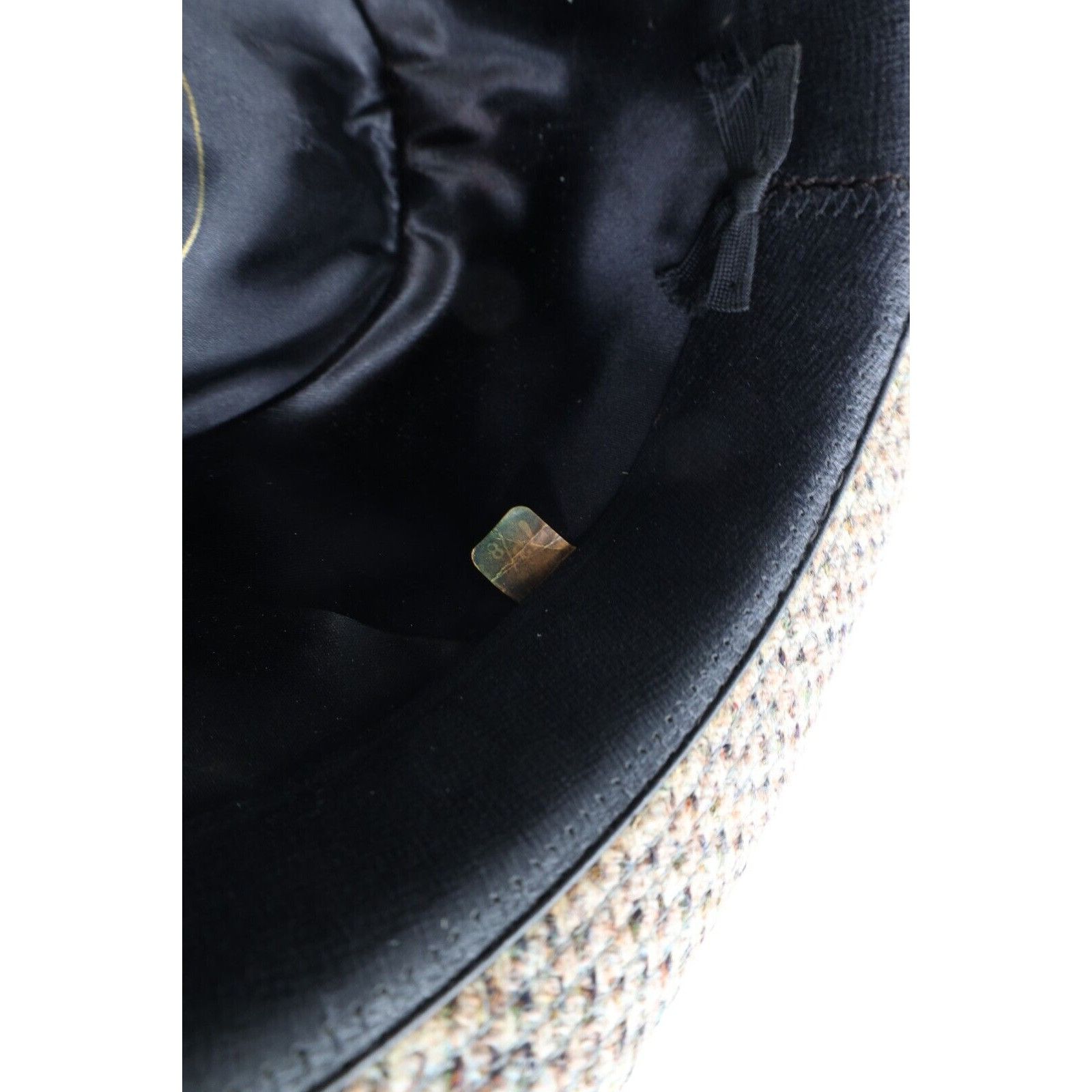 Vintage Vintage 70s Rockabilly Hand Woven Wool Tweed Fedora Hat Size ONE SIZE - 9 Thumbnail