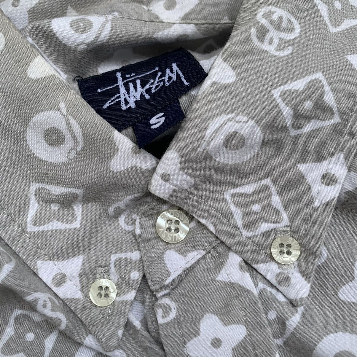 Stussy Rare vintage stussy rip off gucci button up shirt Size US S / EU 44-46 / 1 - 3 Thumbnail