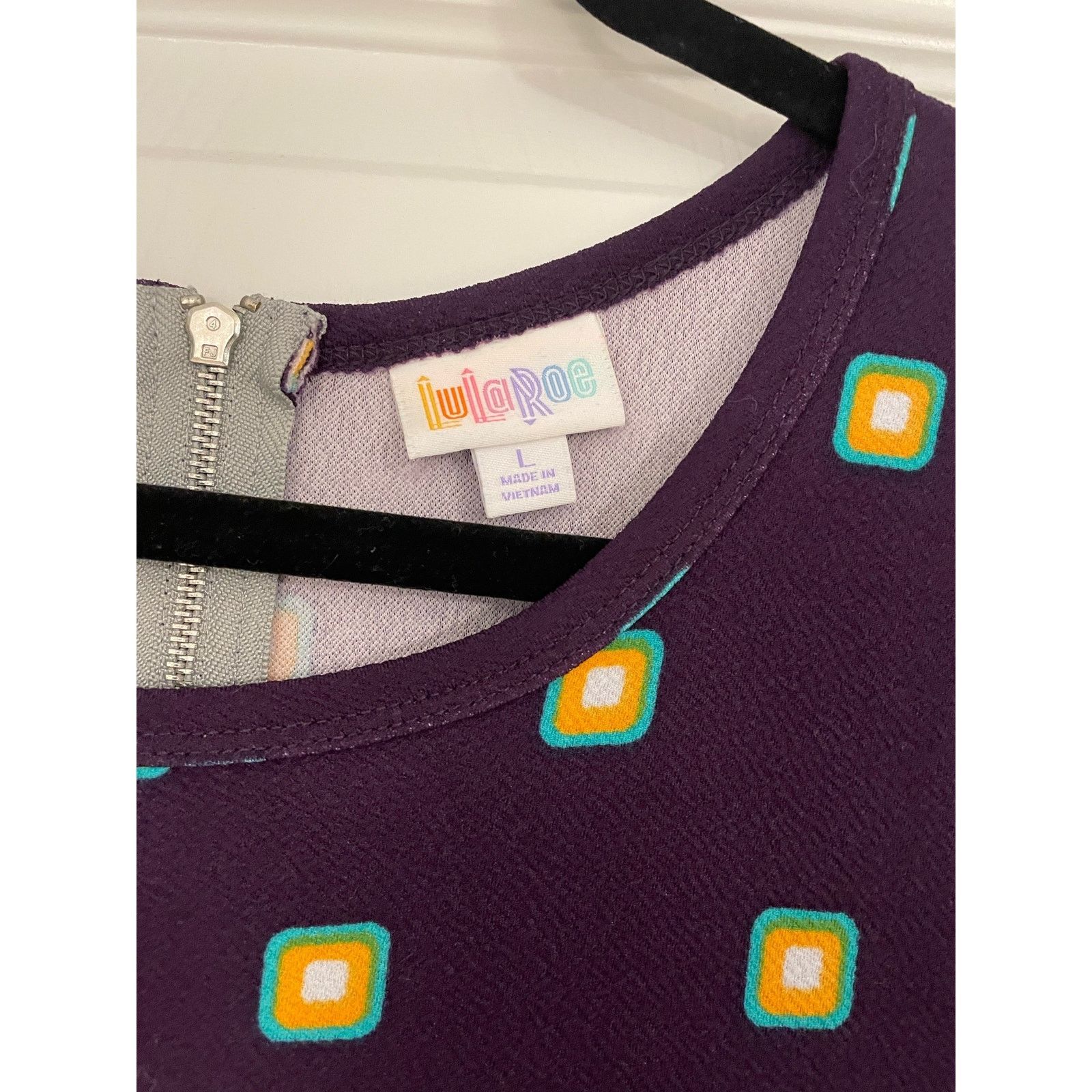 Other Lularoe Amelia Box Pleat Dress Size L / US 10 / IT 46 - 4 Thumbnail