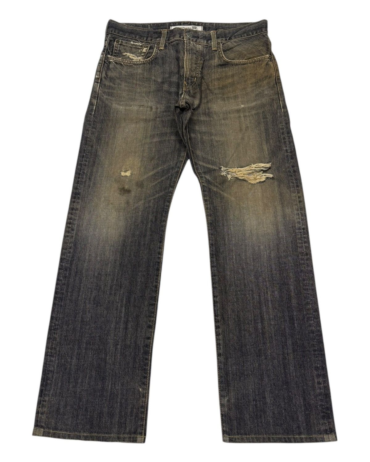 Edwin BAGGY EDWIN XU EXCLUSIVE VINTAGE MODEL RUSTY MUD WASH JEANS Size US 34 / EU 50 - 1 Thumbnail