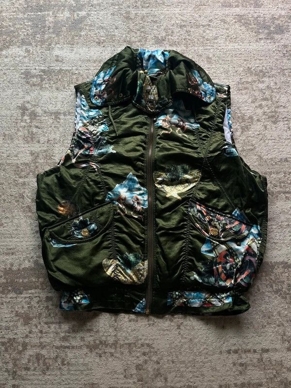Other Ski Power Sz 2 / S Women's Satin Ski Vest 1980s - 1990's Size S / US 4 / IT 40 - 18 Thumbnail
