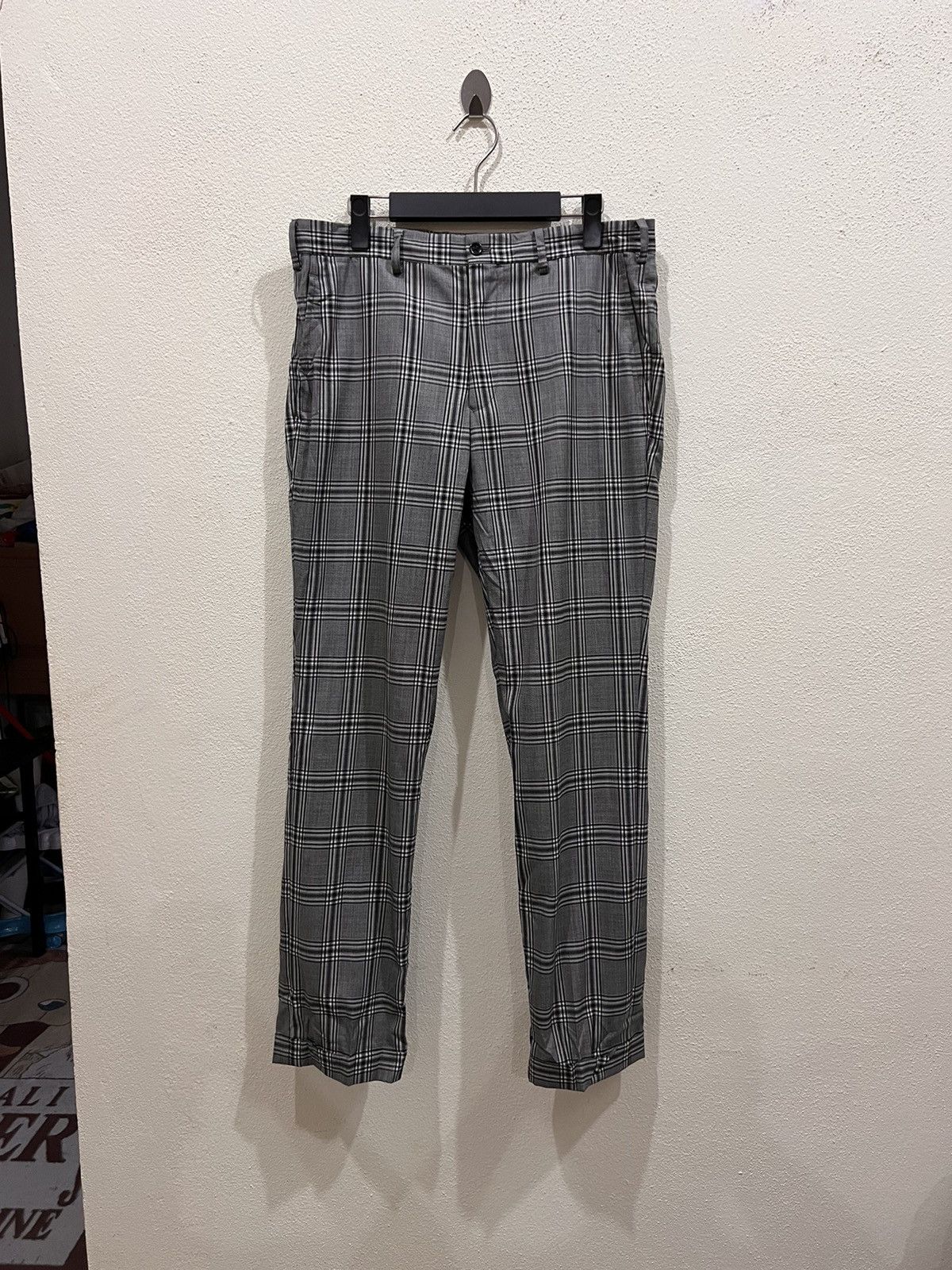 Japanese Brand × Takeo Kikuchi Japanese Brand Takeo Kikuchi Plaid Tartan Pant Size US 32 / EU 48 - 2 Thumbnail