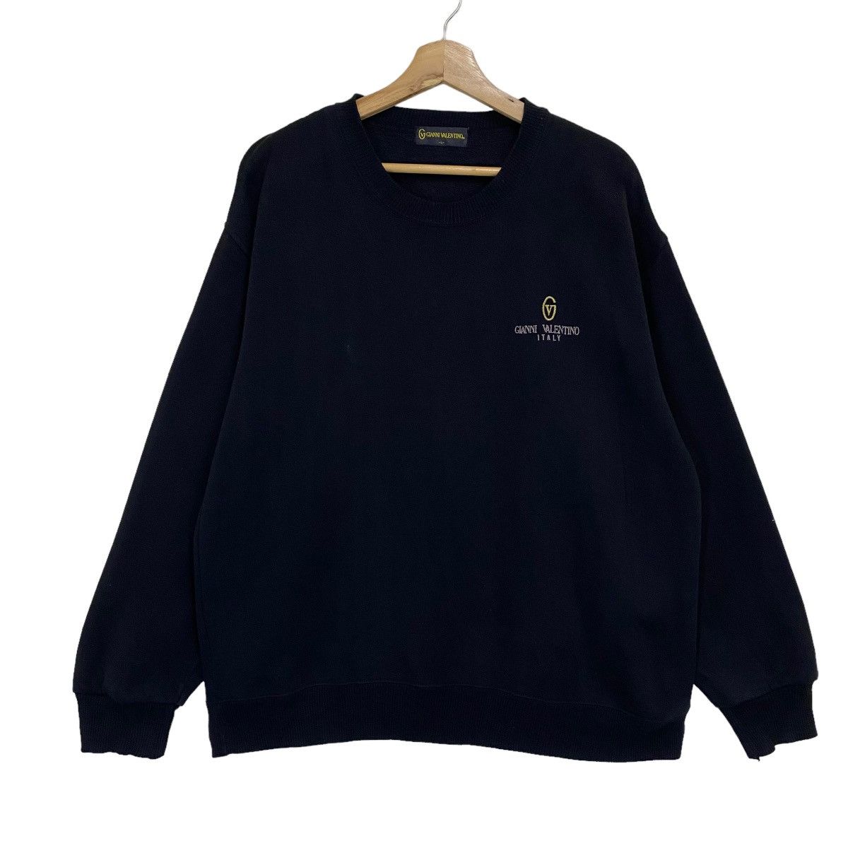 Vintage Gianni Valentino Small Logo Crewneck Sweatshirt