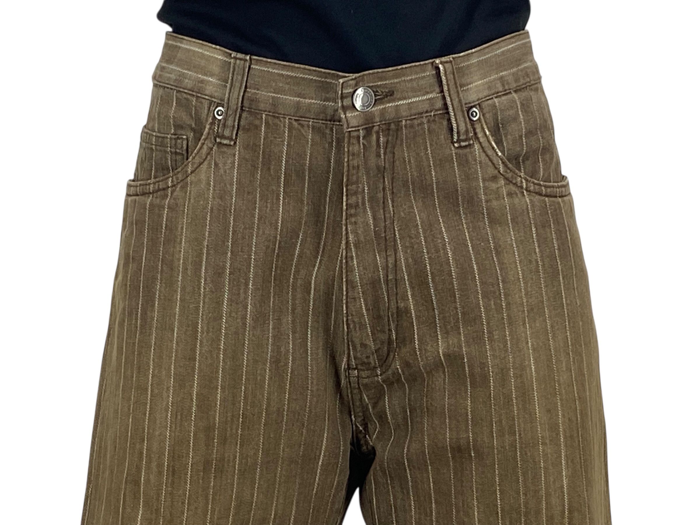 Japanese Brand Dog House Jeans Stripes Jeans Japanese Jeans Size US 30 / EU 46 - 3 Thumbnail