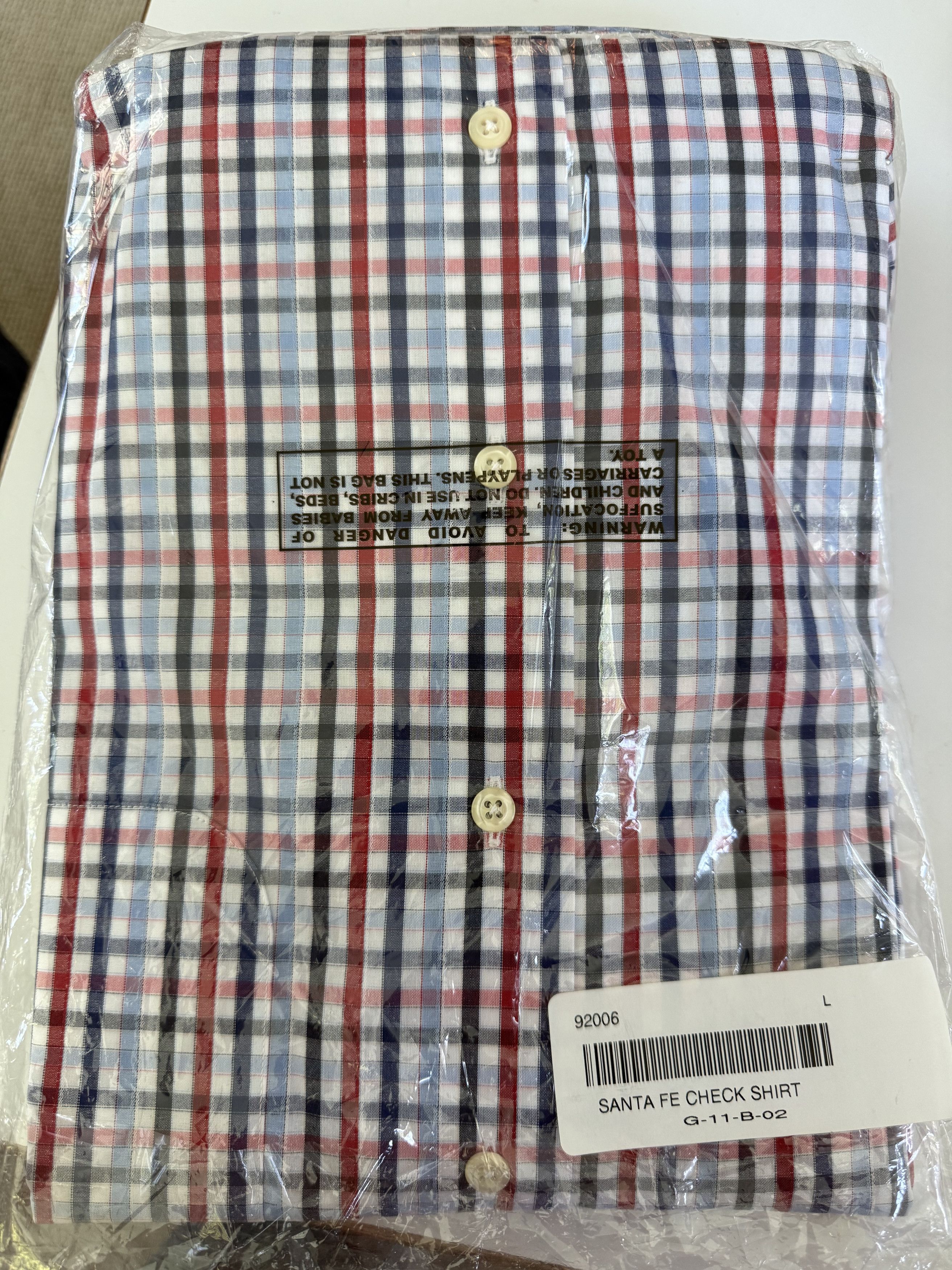 Bullock & Jones Bullock & Jones Checkered Button Up Shirt Size US L / EU 52-54 / 3 - 2 Thumbnail