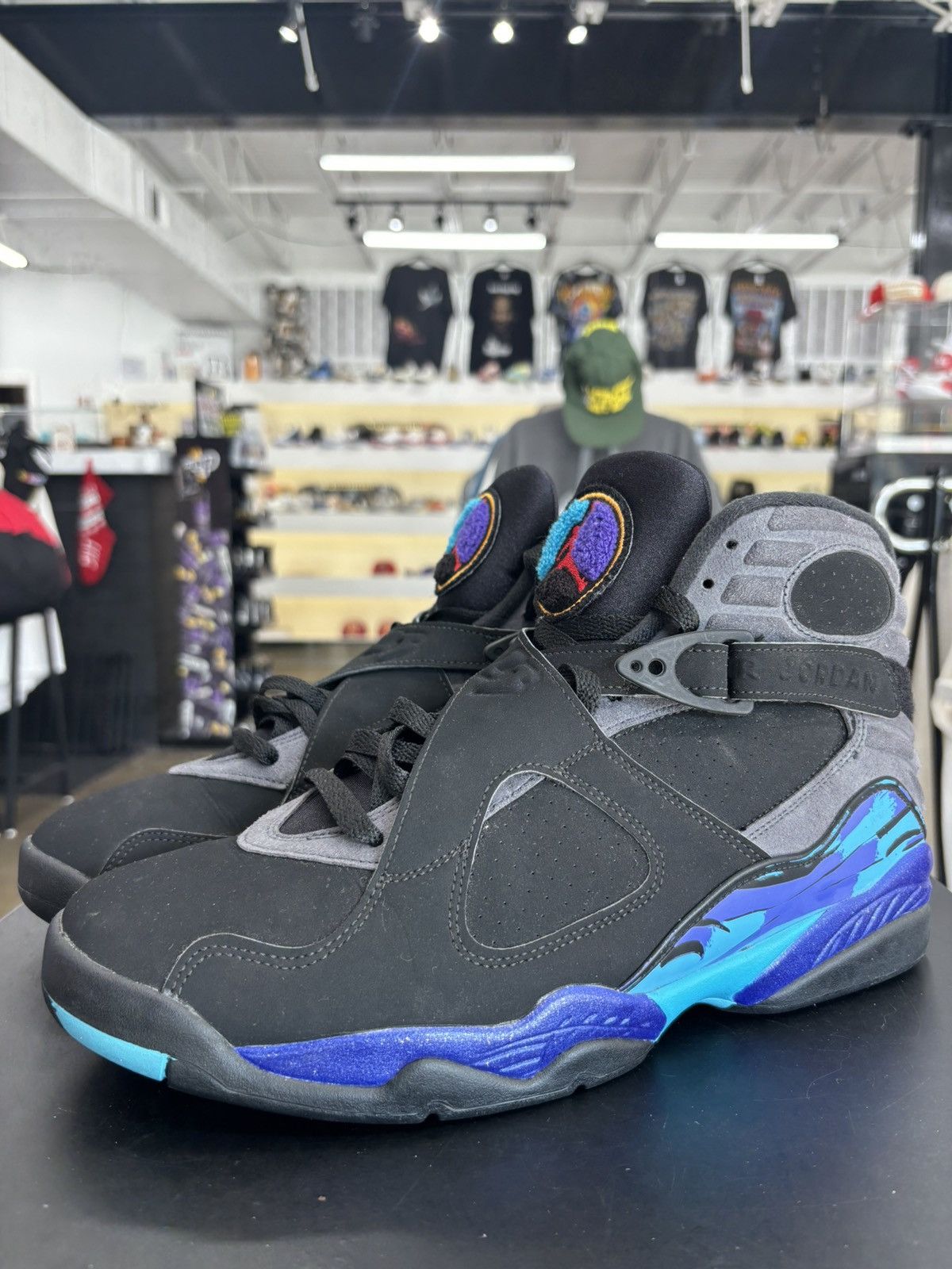 Jordan Brand Nike Air Jordan 8 Retro Aqua size 12 2015 Grailed
