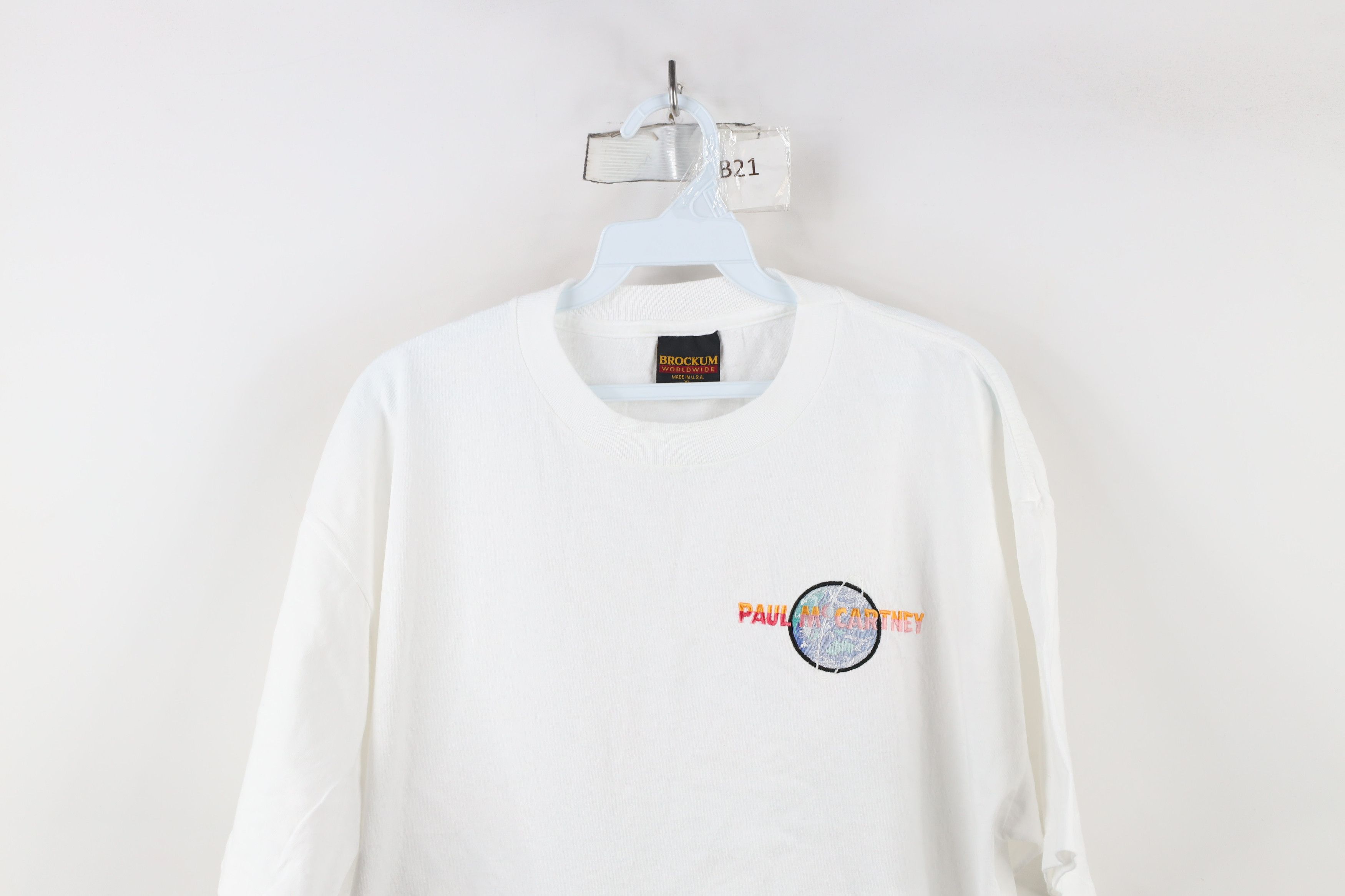 Vintage Vintage 90s Paul McCartney Band Short Sleeve T-Shirt USA Size US XL / EU 56 / 4 - 2 Thumbnail