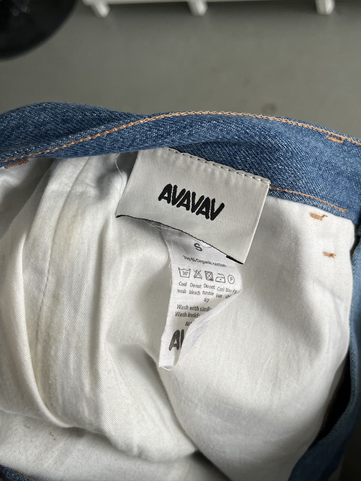AVAVAV AVAVAV Two Tone Layered Jeans (unisex) Size US 30 / EU 46 - 15 Thumbnail