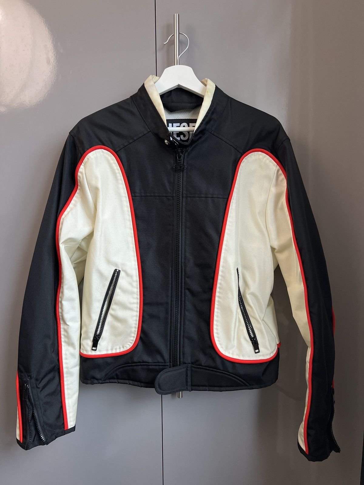 Diesel J-Blink contrast panelled regular fit woven jacket Size US S / EU 44-46 / 1 - 1 Thumbnail
