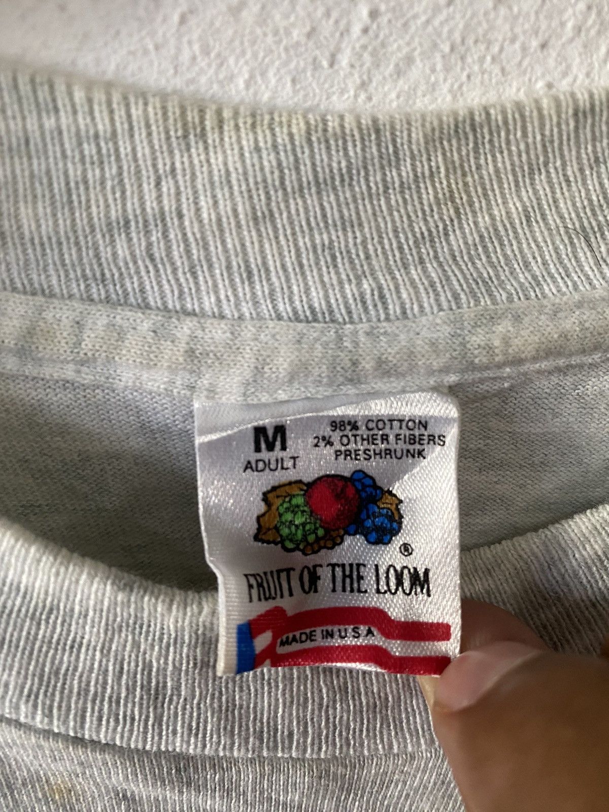 Apple × Fruit Of The Loom × Vintage Vintage Apple Japan Tee Size US M / EU 48-50 / 2 - 5 Thumbnail