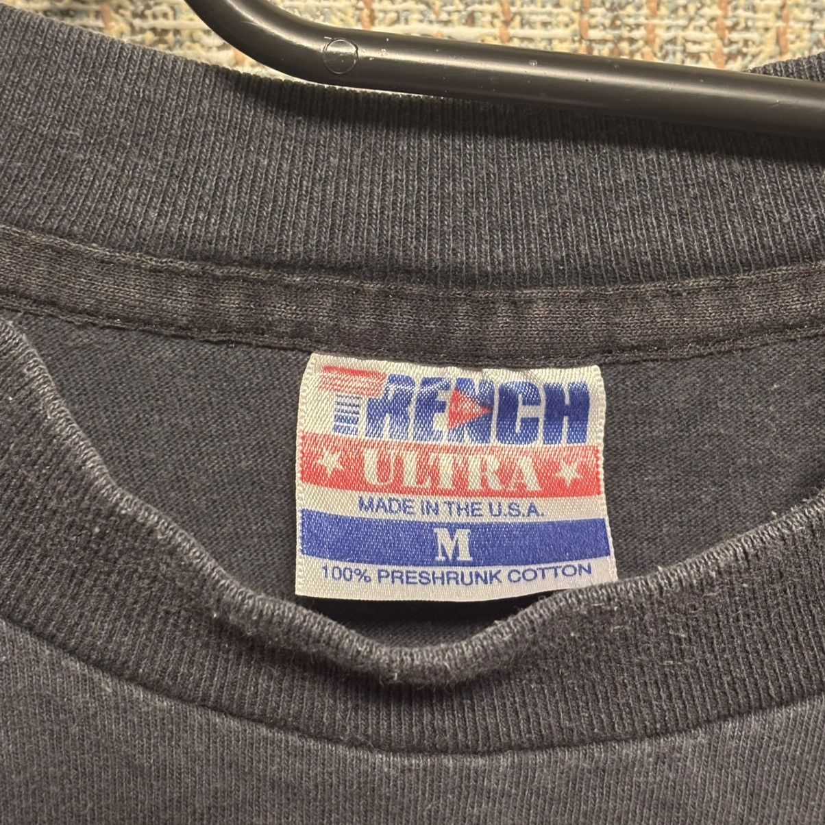 Vintage 90s Trench Ultra Miami Heat Tee – Raw Hem Black Size US M / EU 48-50 / 2 - 6 Thumbnail