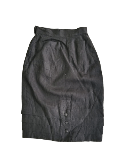 Fendi FENDI Roma 365 Maxi Skirt Designer Brand Size 24" / US 00 / IT 34 - 2 Thumbnail