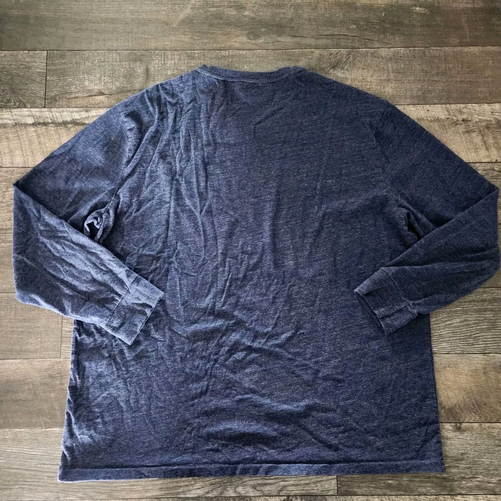 Polo Ralph Lauren Polo Ralph Lauren Sweater Mens XXL Blue Long Sleeve V-Neck Pony Preppy Pullover Knit Regular Lightweight All Seasons N/A Size US XXL / EU 58 / 5 - 3 Thumbnail