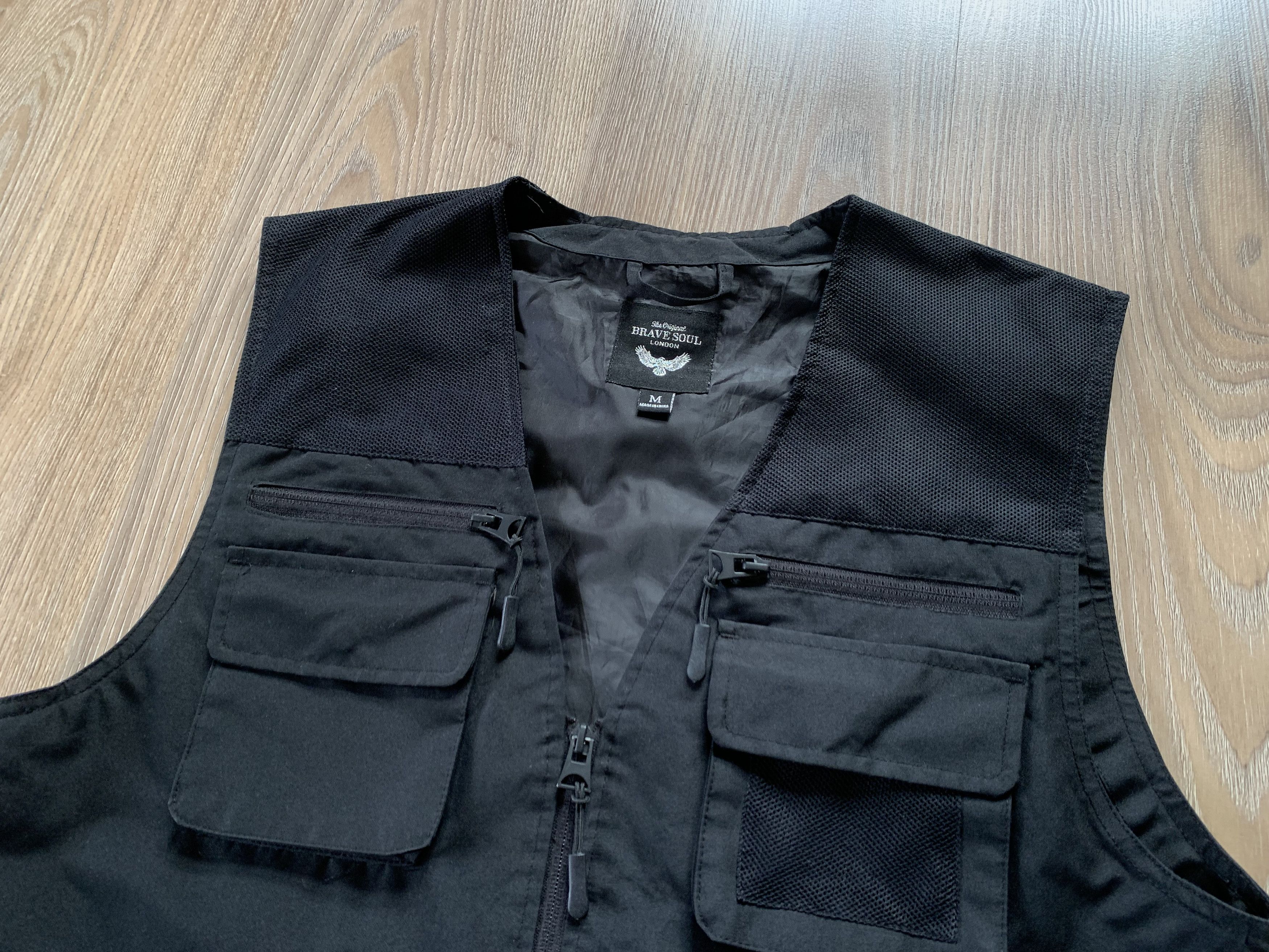 Brave Soul Brave Soul London Multi Pocket Vest Size US M / EU 48-50 / 2 - 4 Thumbnail