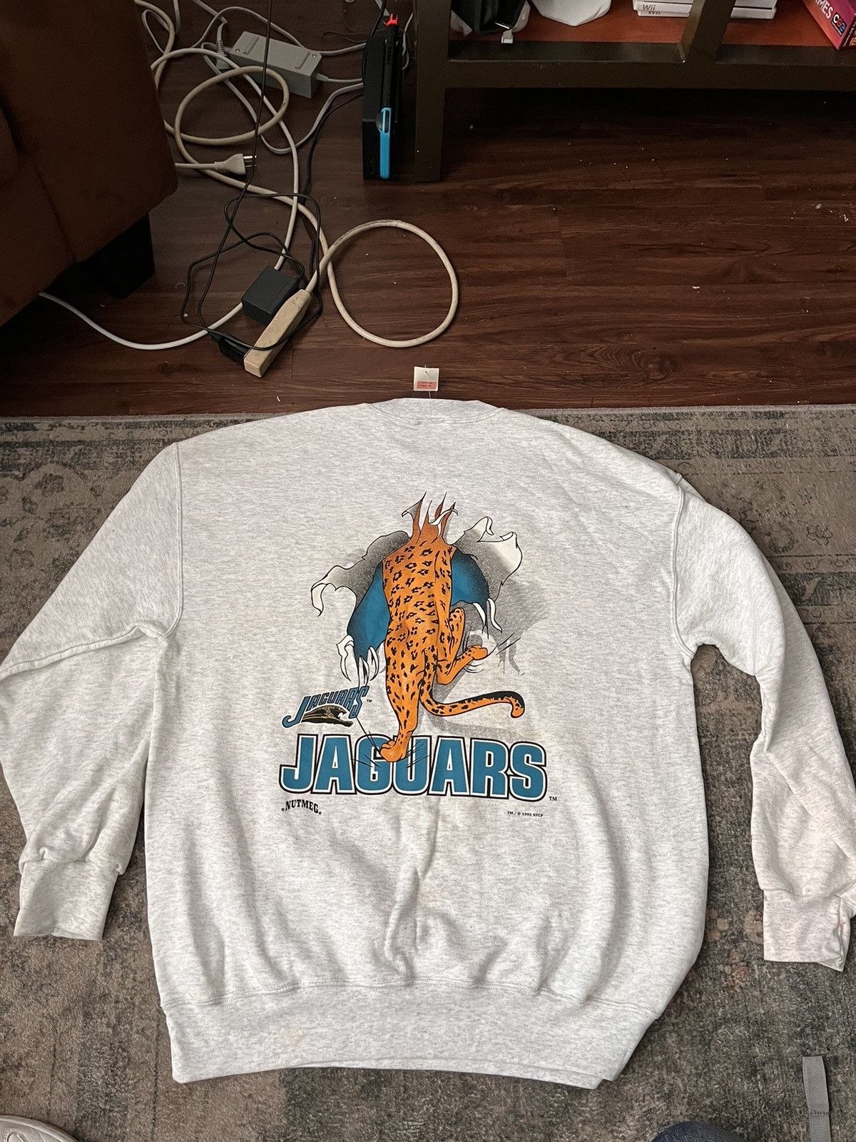 NFL × Nutmeg Mills × Vintage 1993 Jacksonville Jaguars