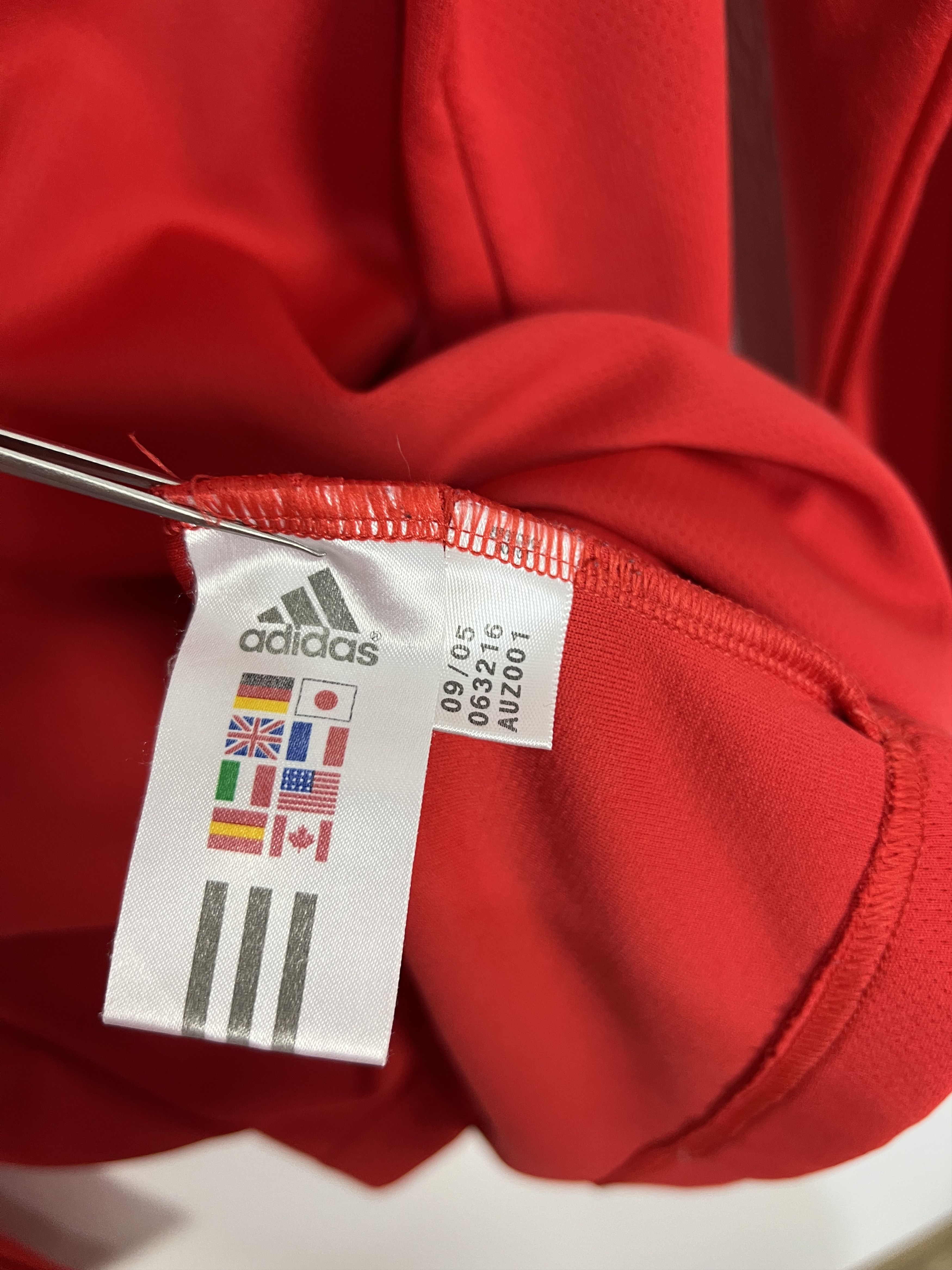 Adidas Switzerland National Train Sweatshirt Federer Tennis Jacket Size US L / EU 52-54 / 3 - 6 Thumbnail