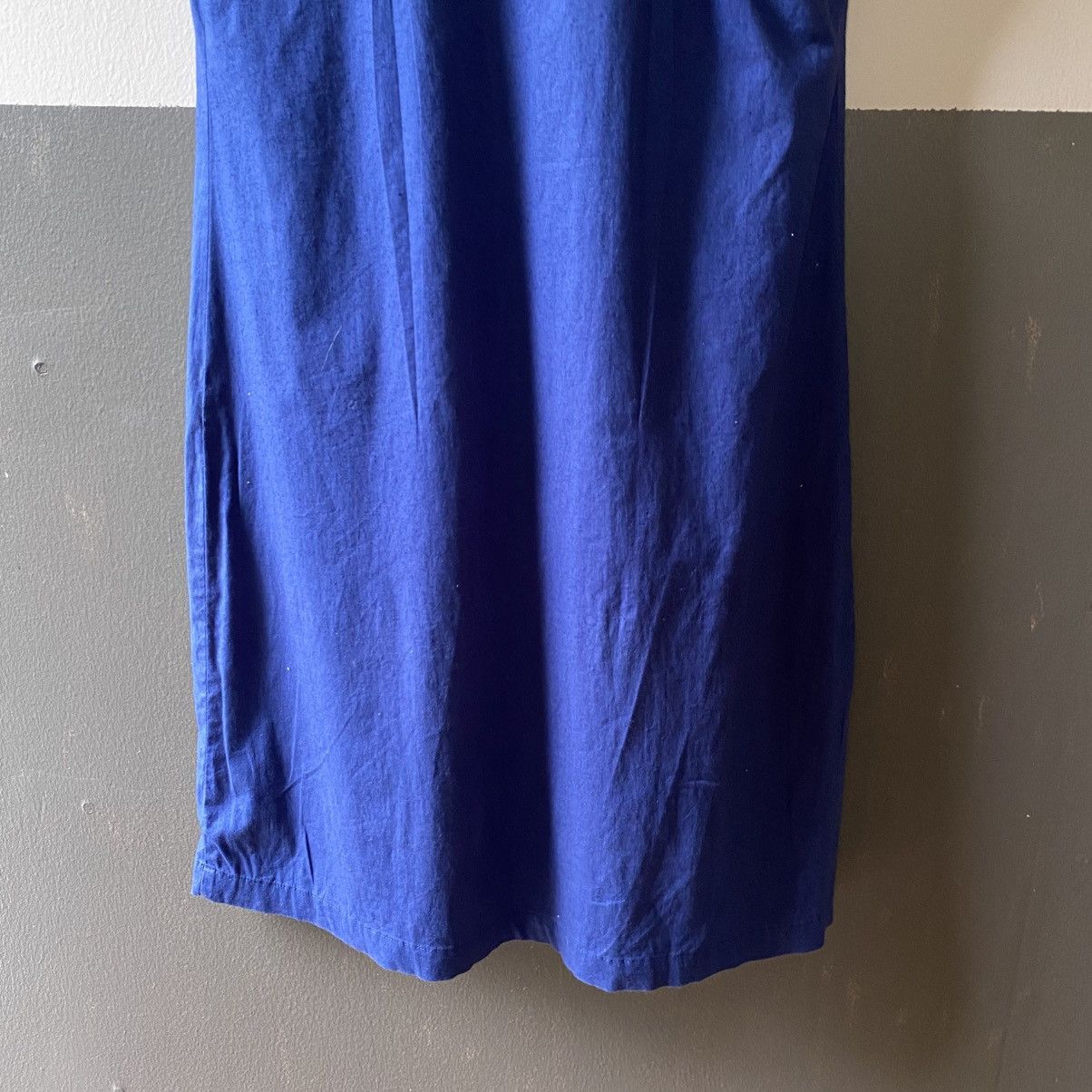 Isabel Marant ISABEL MARANT Royal Blue Short Sleeve Collared Dress Size M / US 6-8 / IT 42-44 - 11 Thumbnail