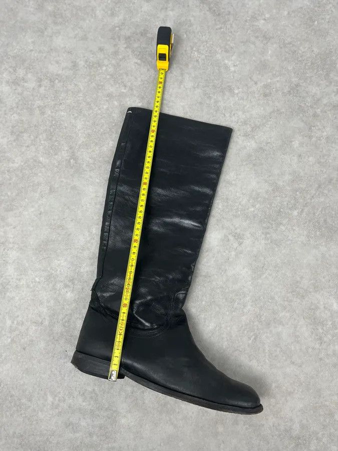 Maison Margiela 2000s Maison Martin Margiela Black Premium Leather Ankle Boots Size US 8 / EU 41 - 6 Thumbnail