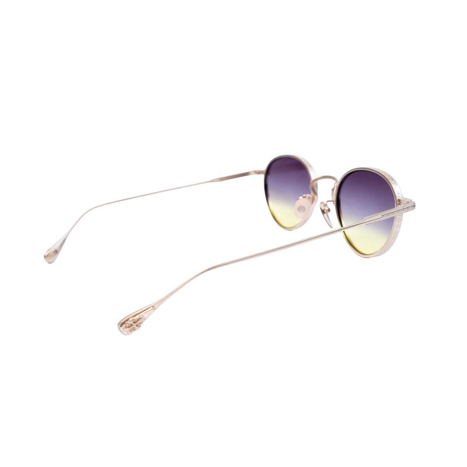 Chrome Hearts Thick Golden Sunglasses Size ONE SIZE - 4 Thumbnail