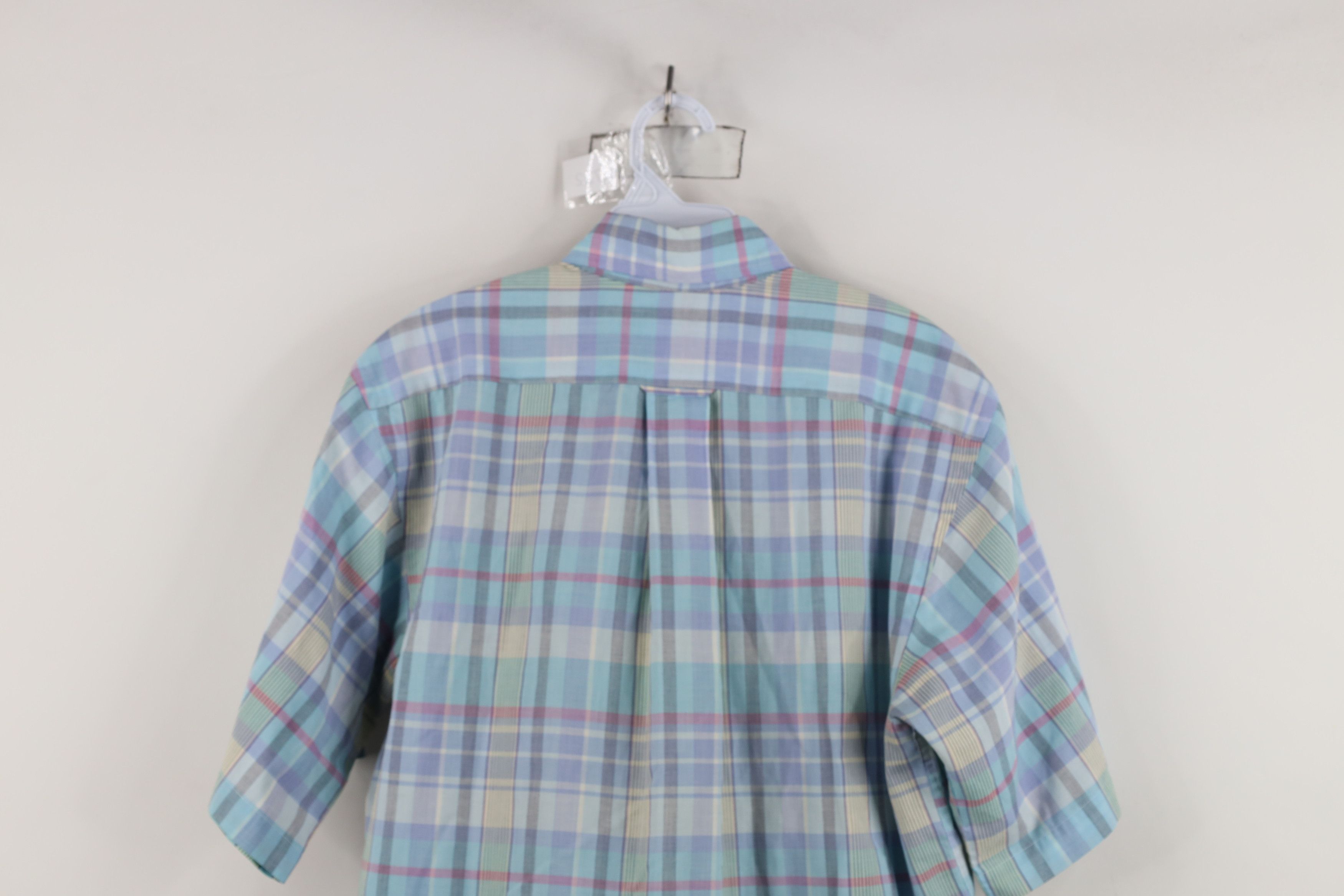 Vintage Vintage 90s Streetwear Plaid Collared Button Down Shirt Size US M / EU 48-50 / 2 - 11 Thumbnail