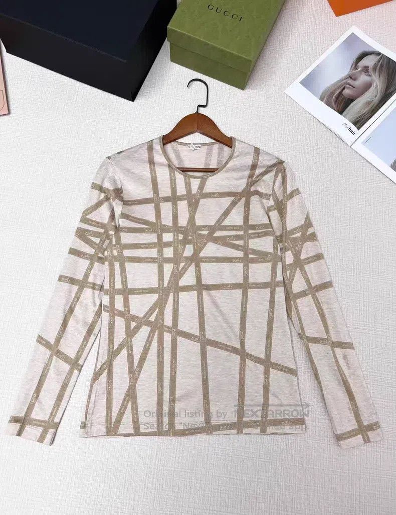 Hermes Hermes Line tie-dye logo print long-sleeve Size M / US 6-8 / IT 42-44 - 1 Thumbnail