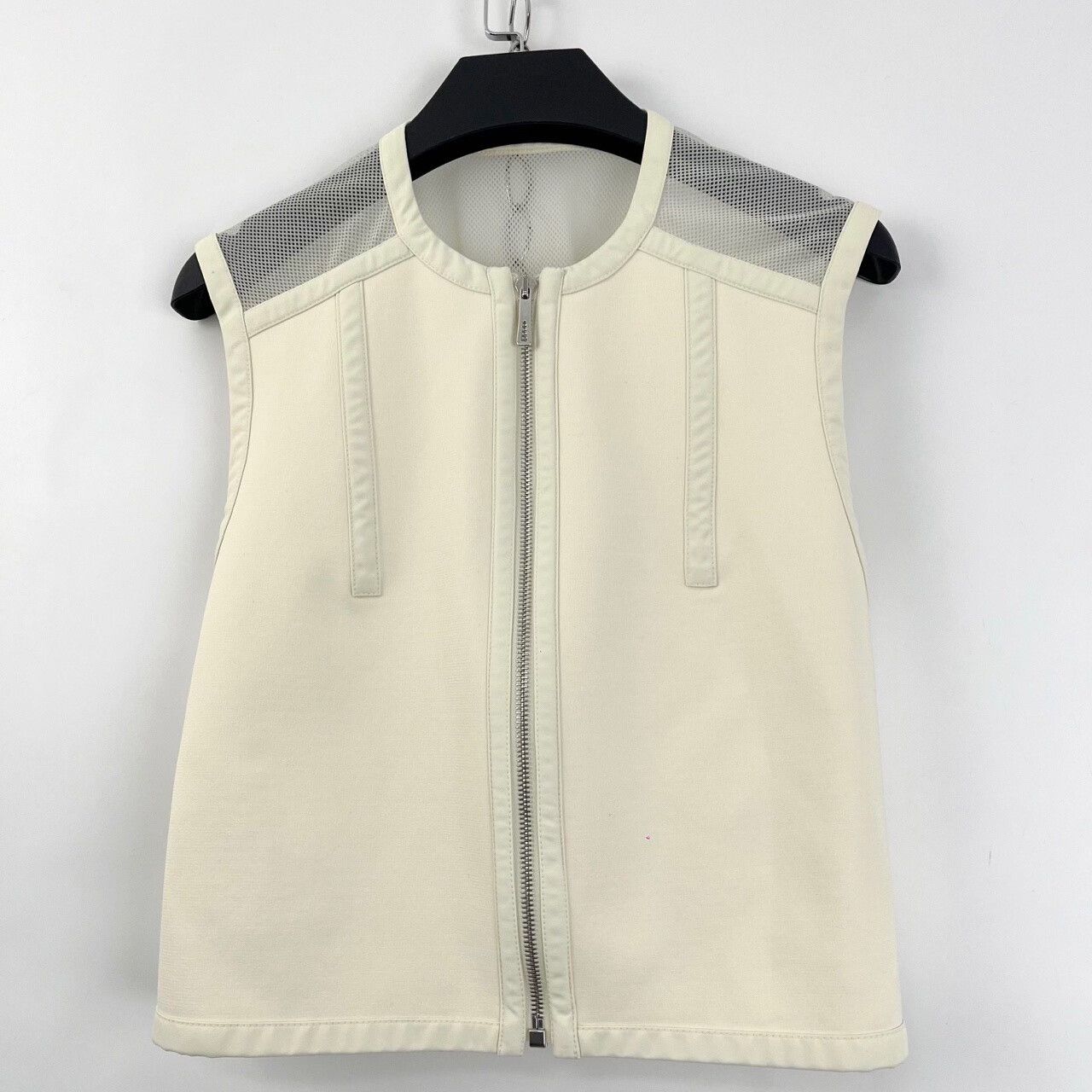 Hermes Hermes Off-White Mesh Zip Vest Size XS / US 0-2 / IT 36-38 - 1 Thumbnail