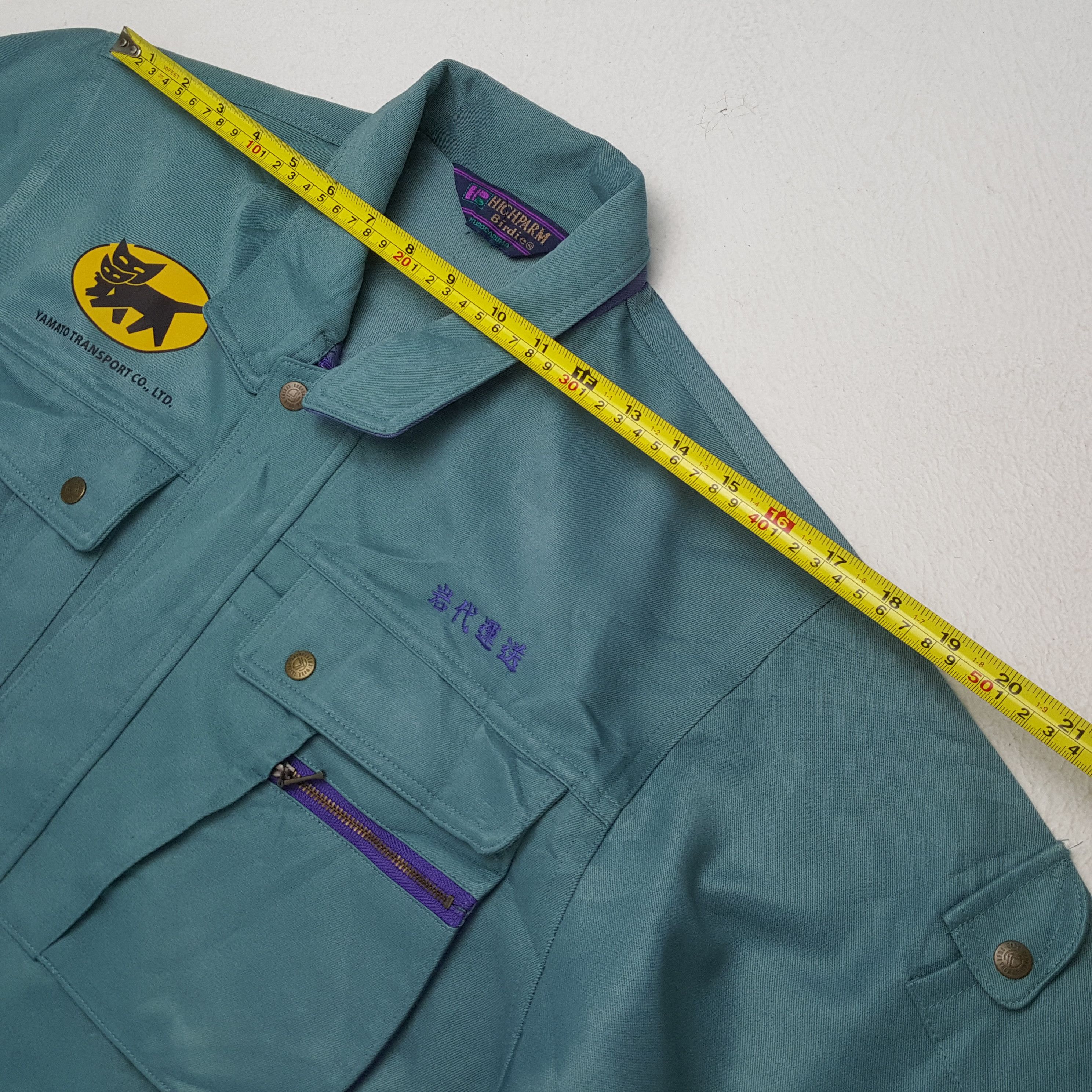 Vintage Vintage YAMATO TRANSPORTS Japanese Racing Custom Jacket Size US S / EU 44-46 / 1 - 5 Thumbnail