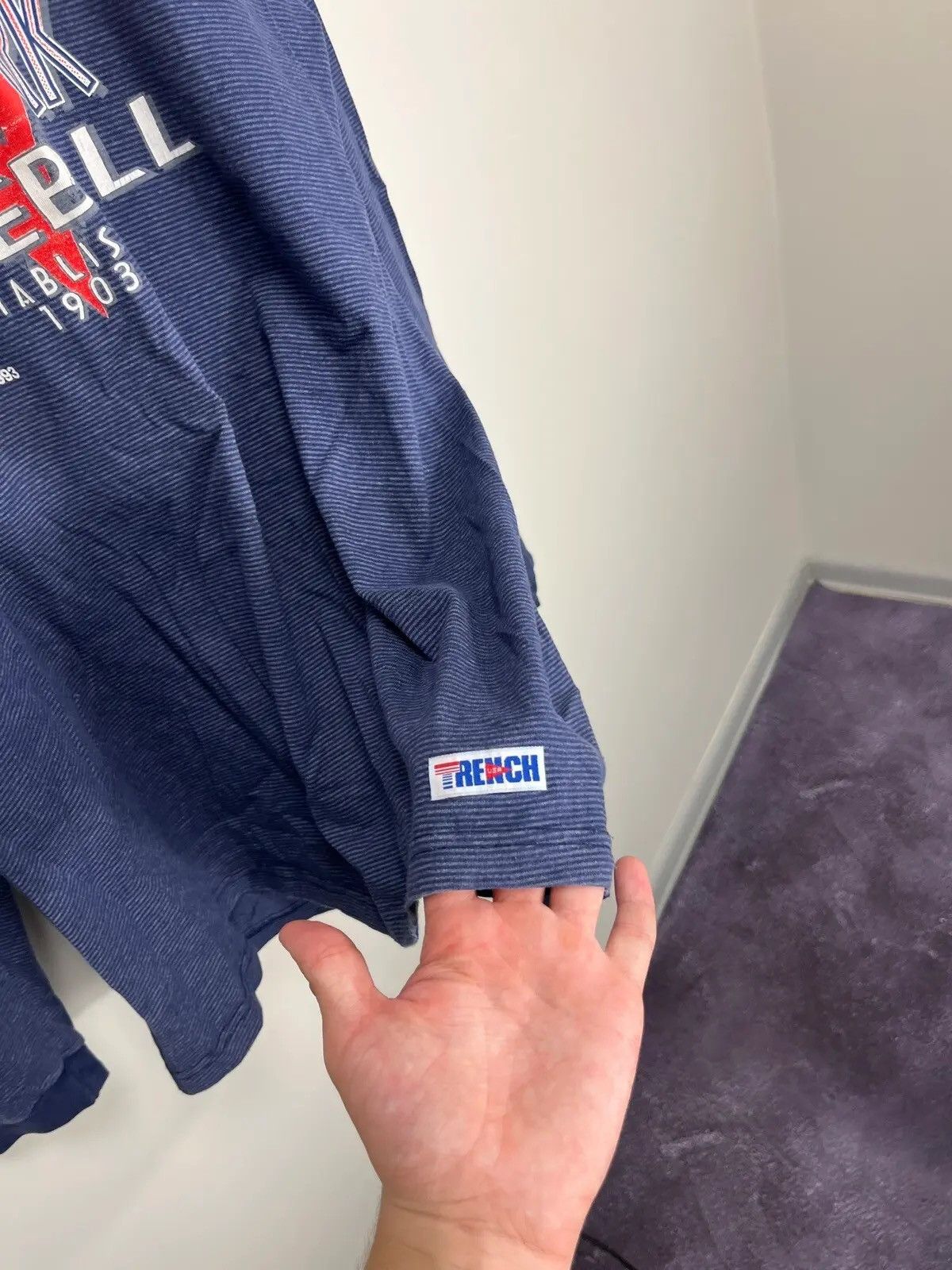 MLB Vintage New York Yankees 1993 Navy MLB Hoodie Size US XL / EU 56 / 4 - 4 Thumbnail
