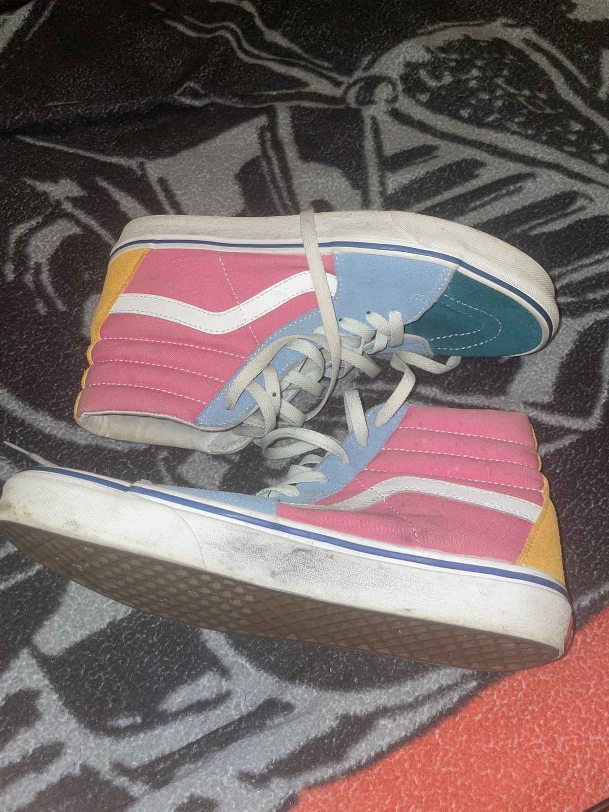 Vans Vans Sk8-Hi ‘Multicolor’ Size US 9.5 / EU 42-43 - 4 Thumbnail