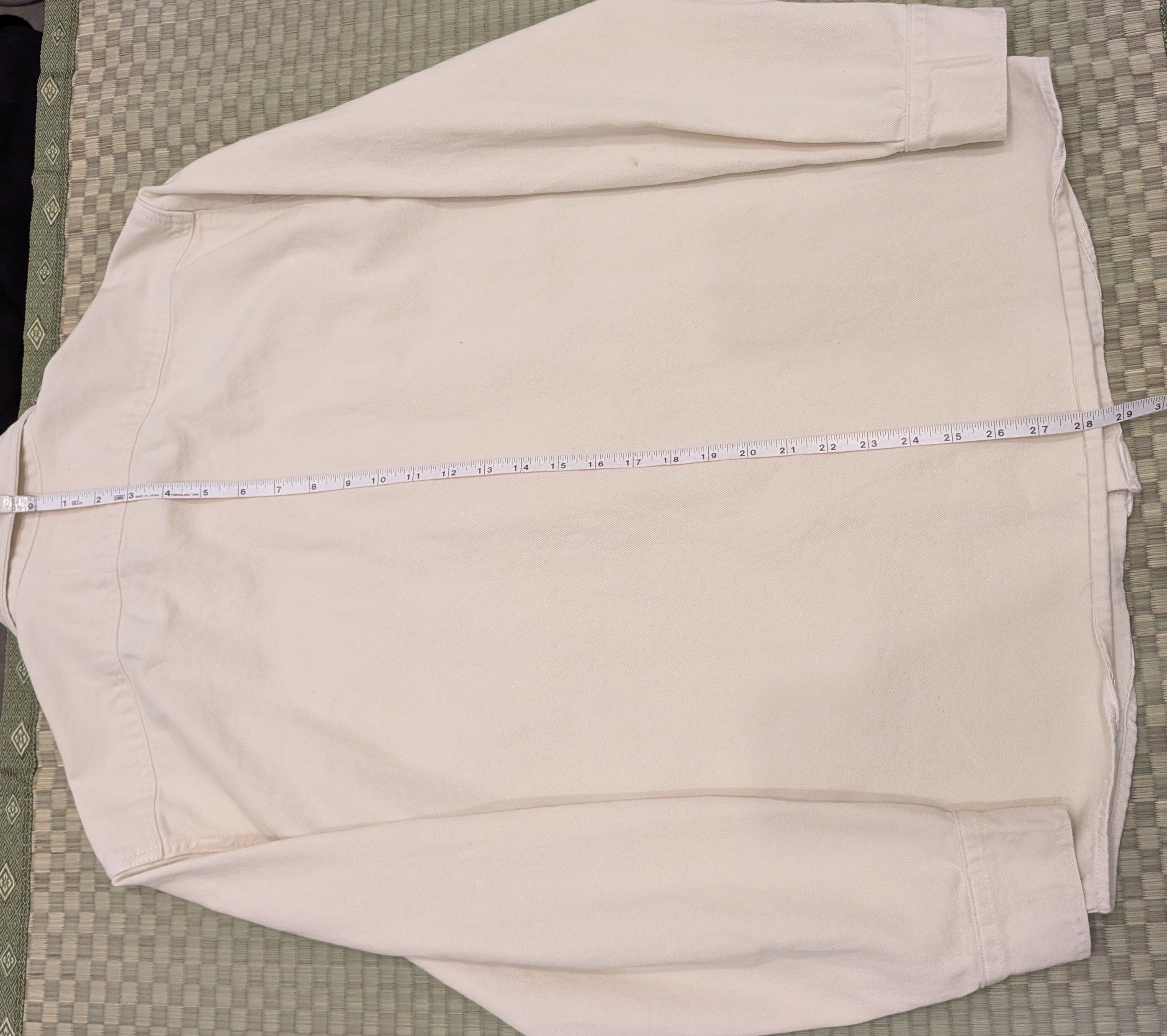 United Colors Of Benetton United Colors of Benetton Natural Twill Overshirt Size US M / EU 48-50 / 2 - 5 Thumbnail